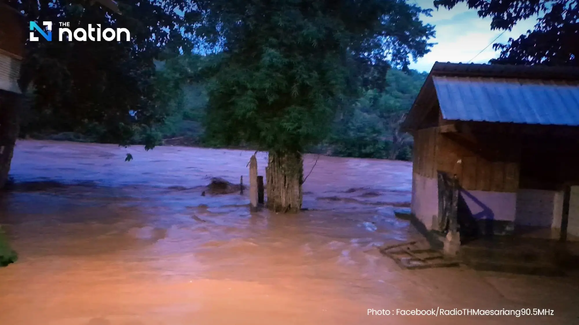 Mae Hong Son flash floods cut off Sao Hin access route