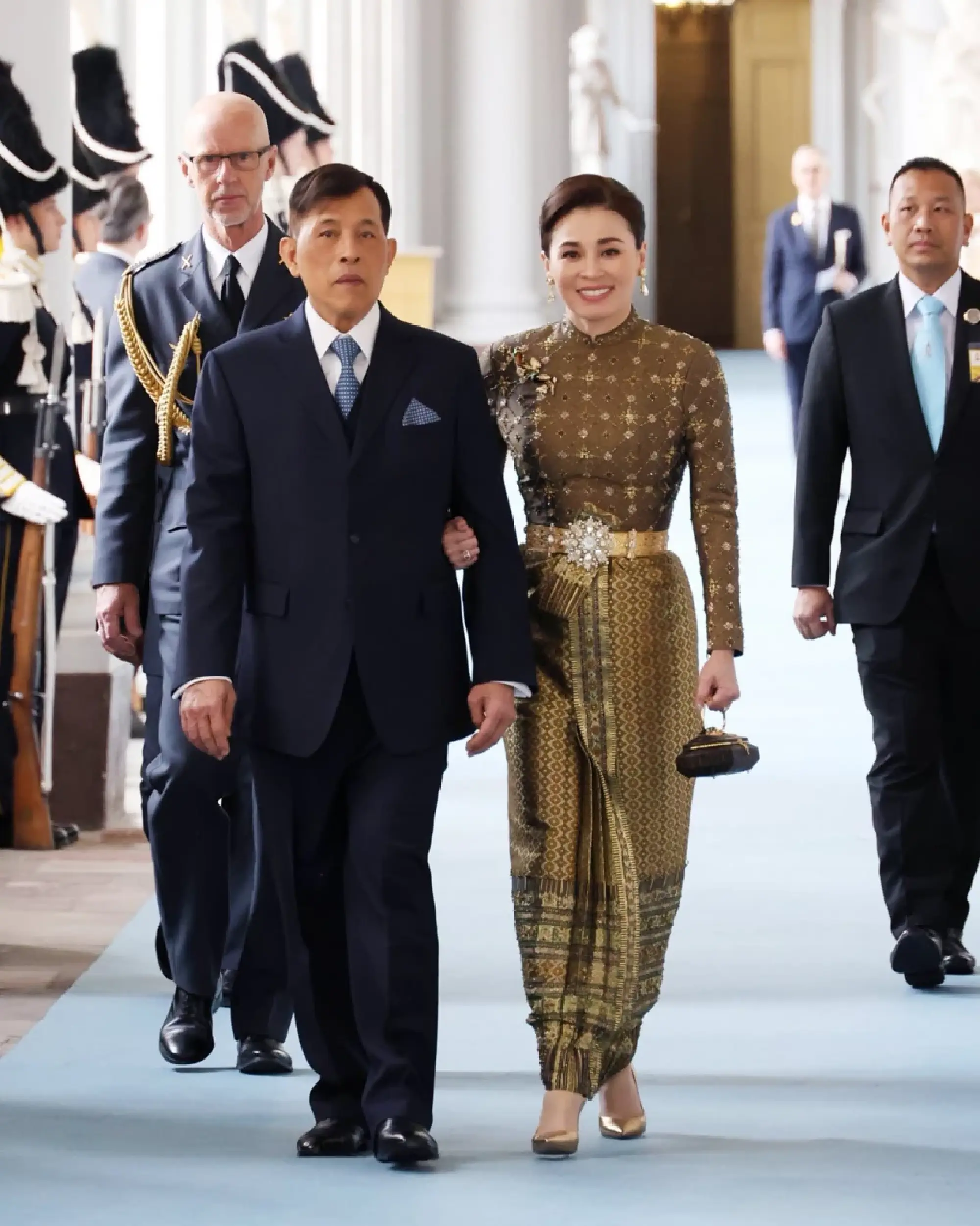 Thai King and Queen join 80th birthday celebrations for King Carl XVI Gustaf of Sweden