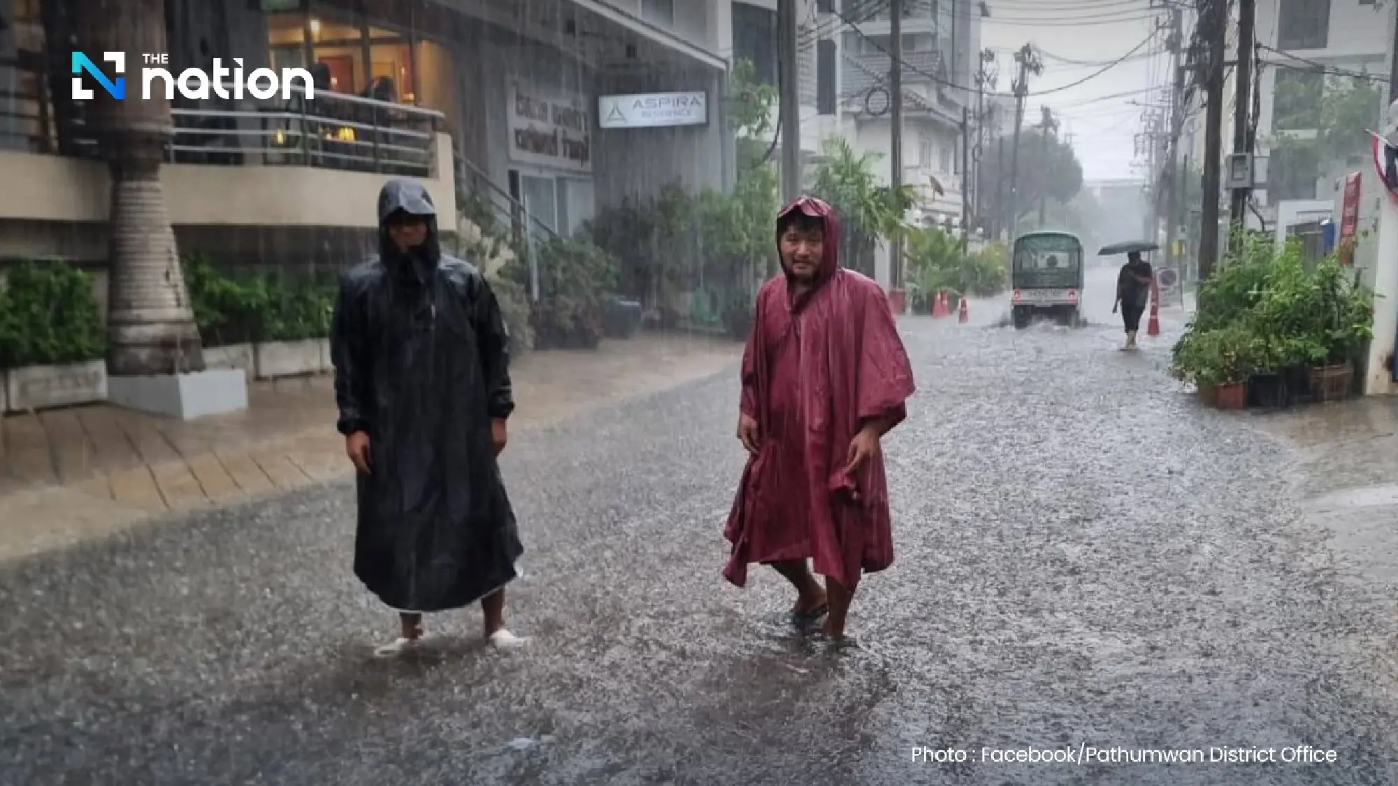 Heavy rain affects Bangkok as Pathumwan sees heaviest rainfall