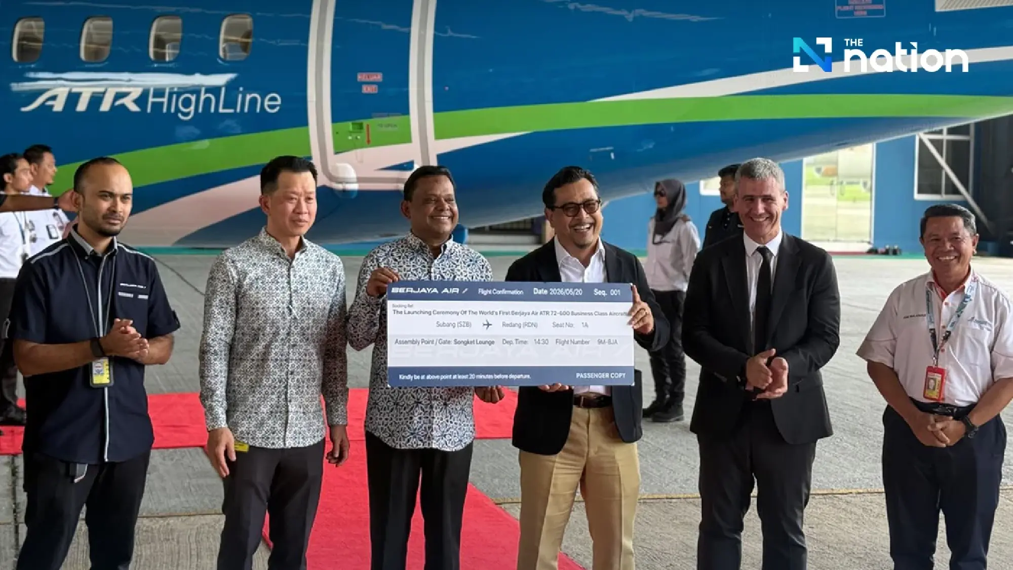 Berjaya Air targets Thailand and ASEAN with ATR HighLine debut
