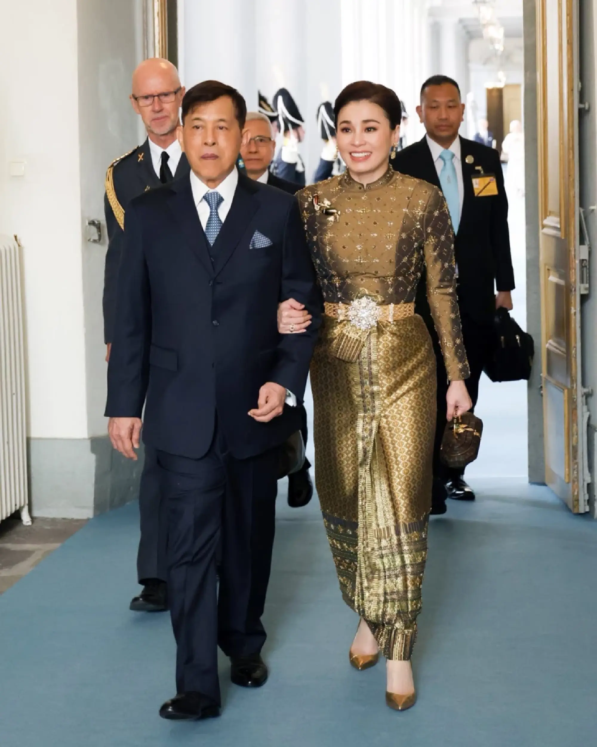 Thai King and Queen join 80th birthday celebrations for King Carl XVI Gustaf of Sweden