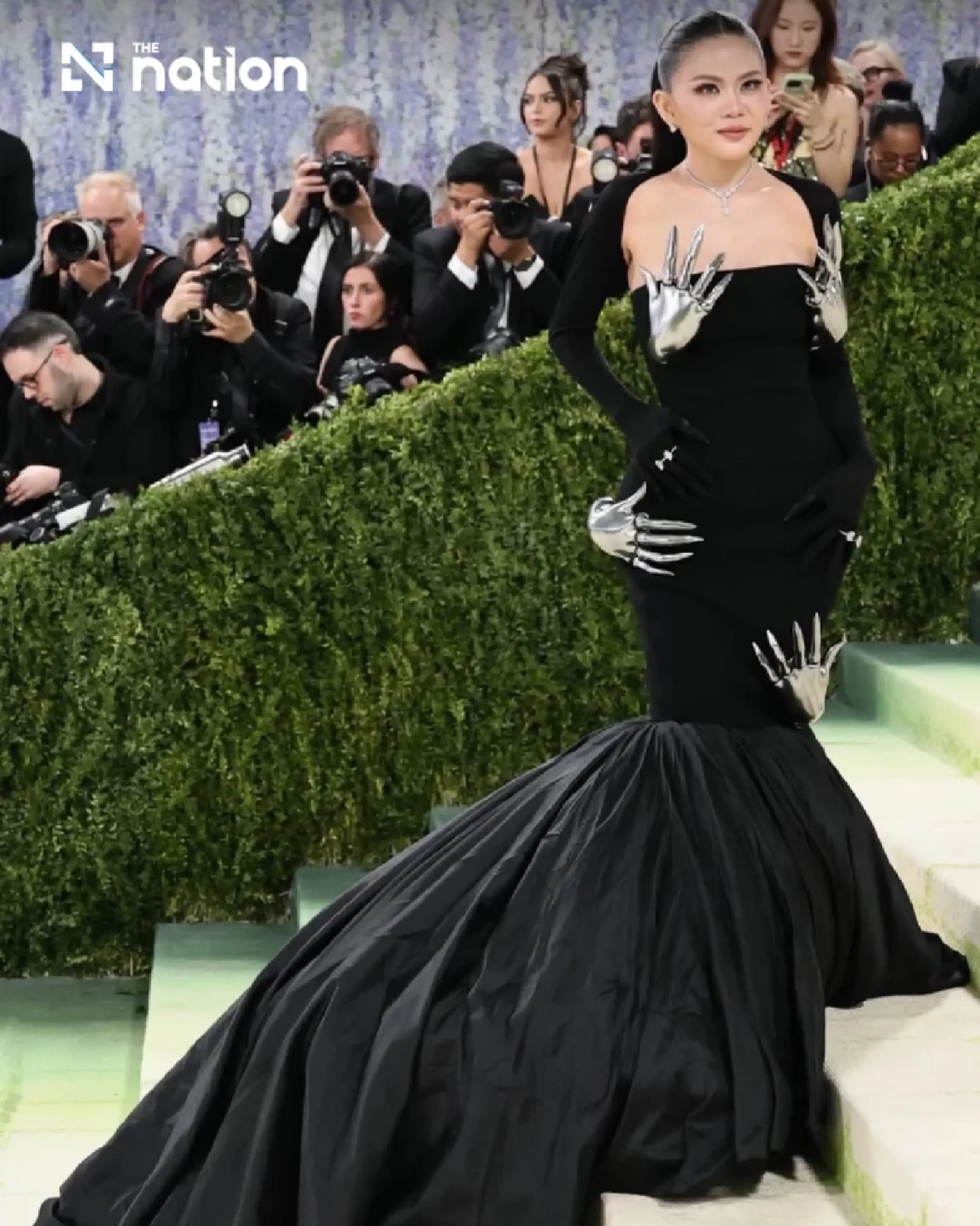 Lisa Manobal and Nichapat “Parn” Suphap light up Met Gala 2026 in matching Robert Wun looks