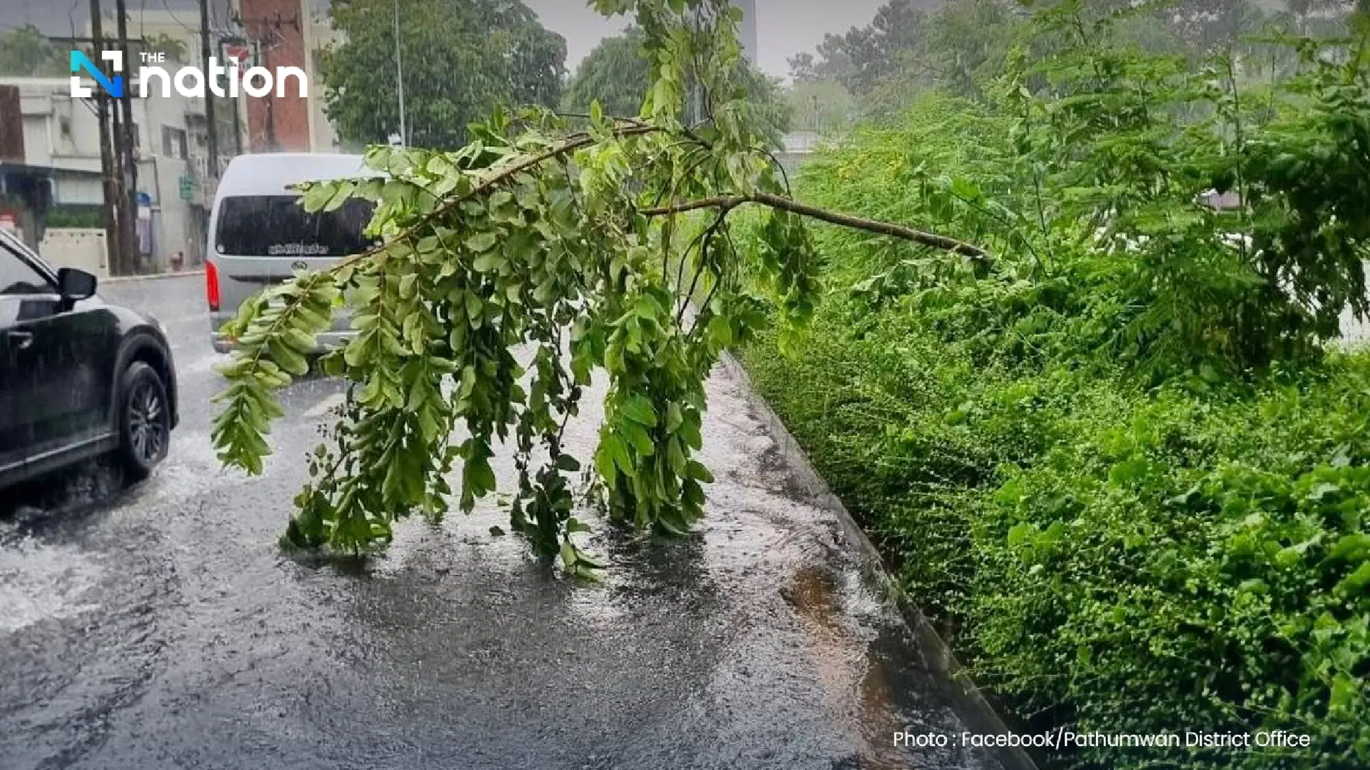 Heavy rain affects Bangkok as Pathumwan sees heaviest rainfall