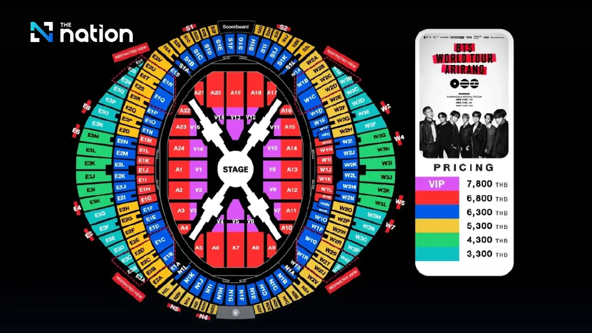 BTS Bangkok shows to be held in December, with tickets on sale in June