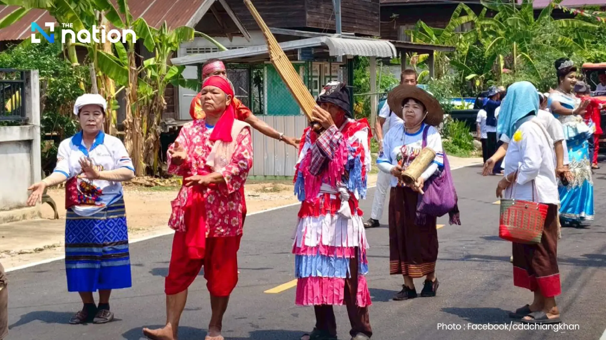 Loei’s Phi Khon Nam festival draws crowds to Chiang Khan village