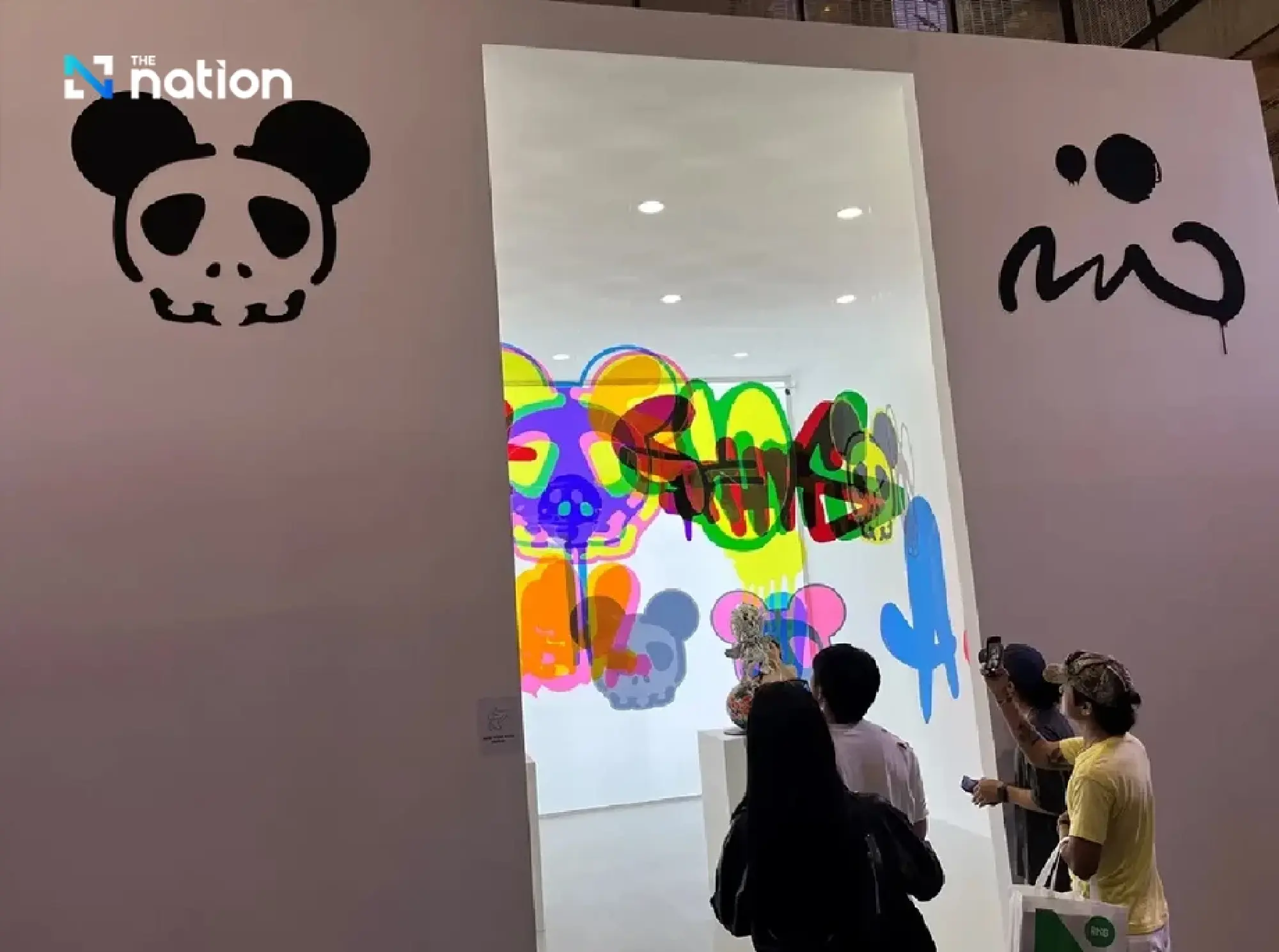 Night and Day — Thai and Norwegian street art collide in Bangkok