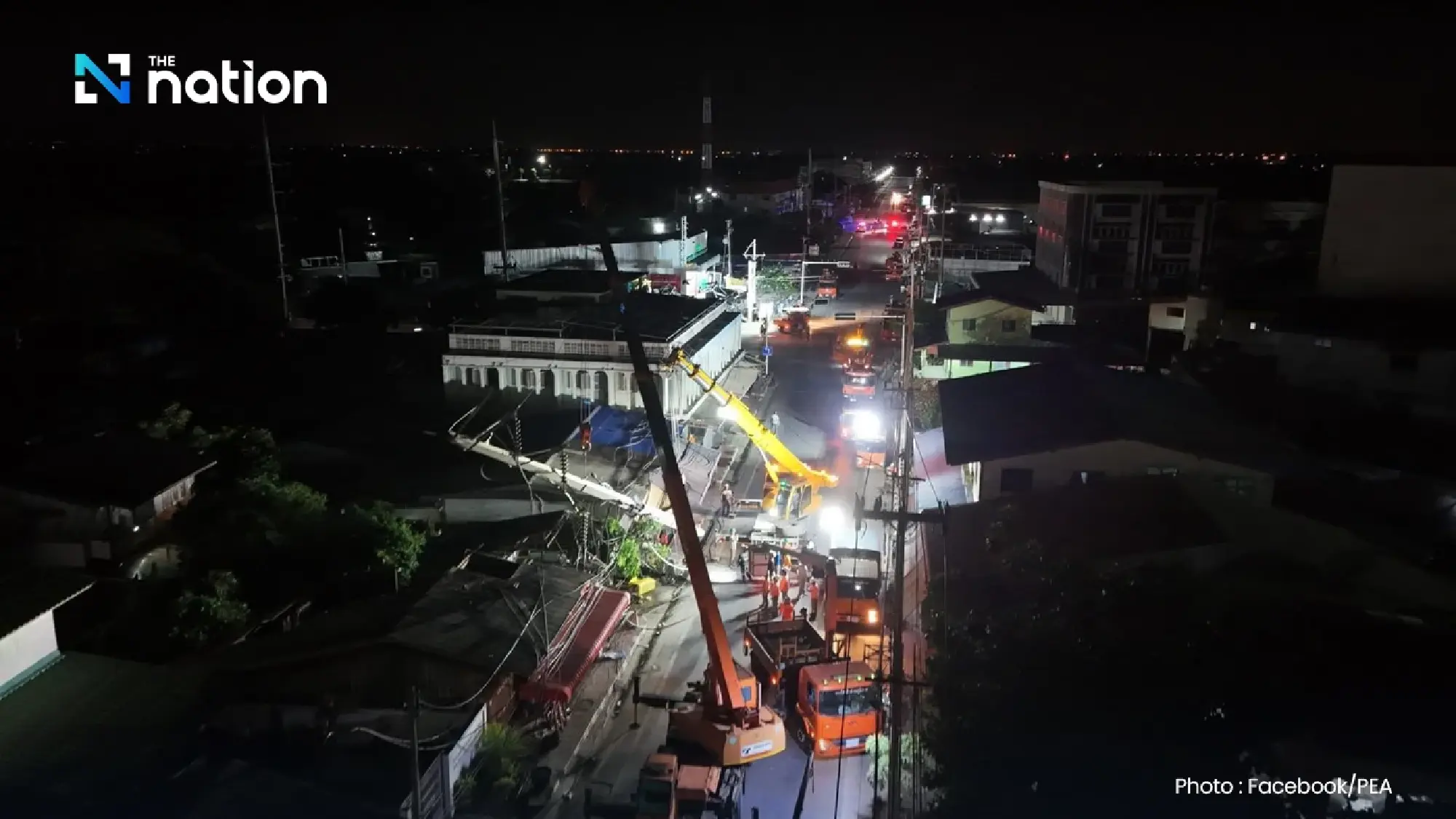 Elderly woman killed as summer storms bring down power poles