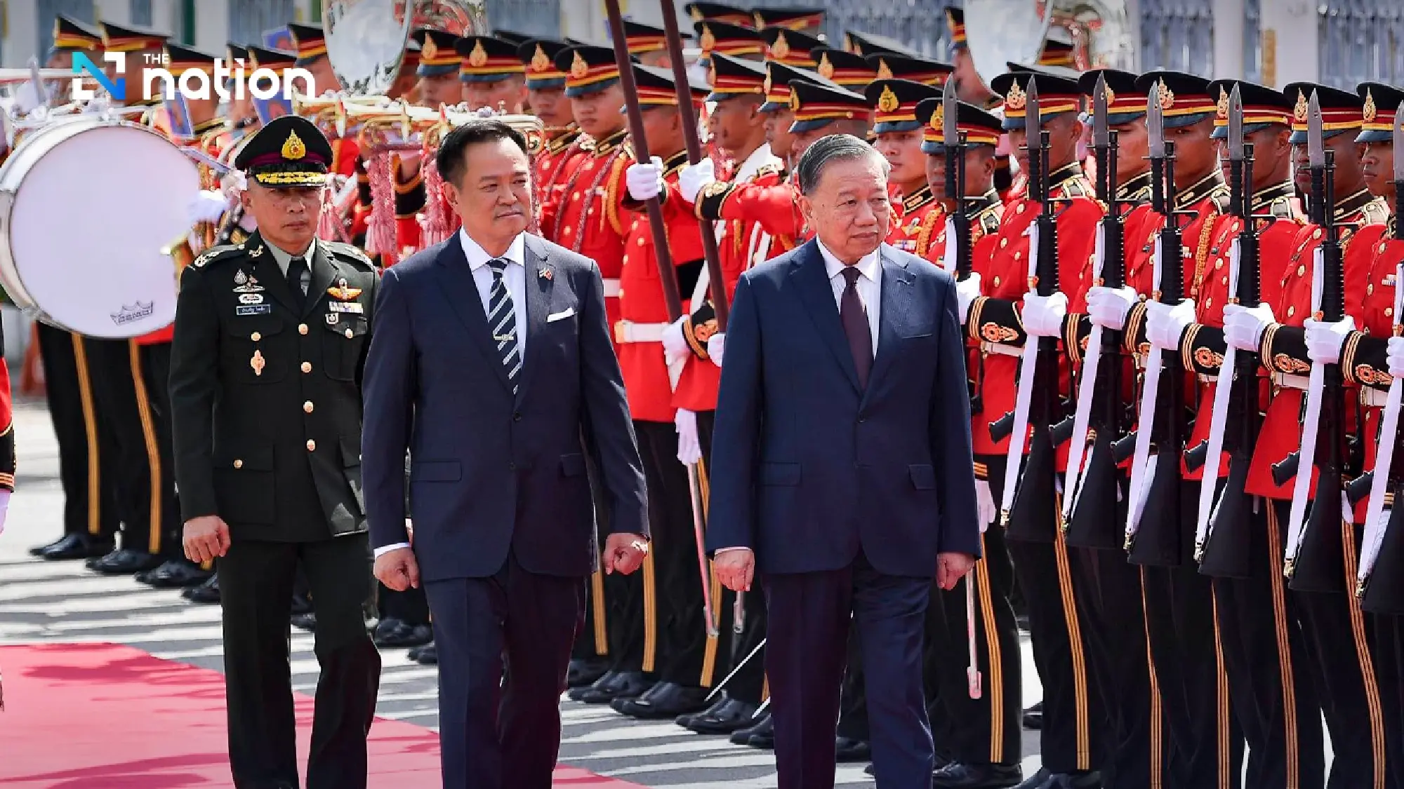 Anutin welcomes Vietnam’s To Lam as Thailand pushes deeper strategic partnership