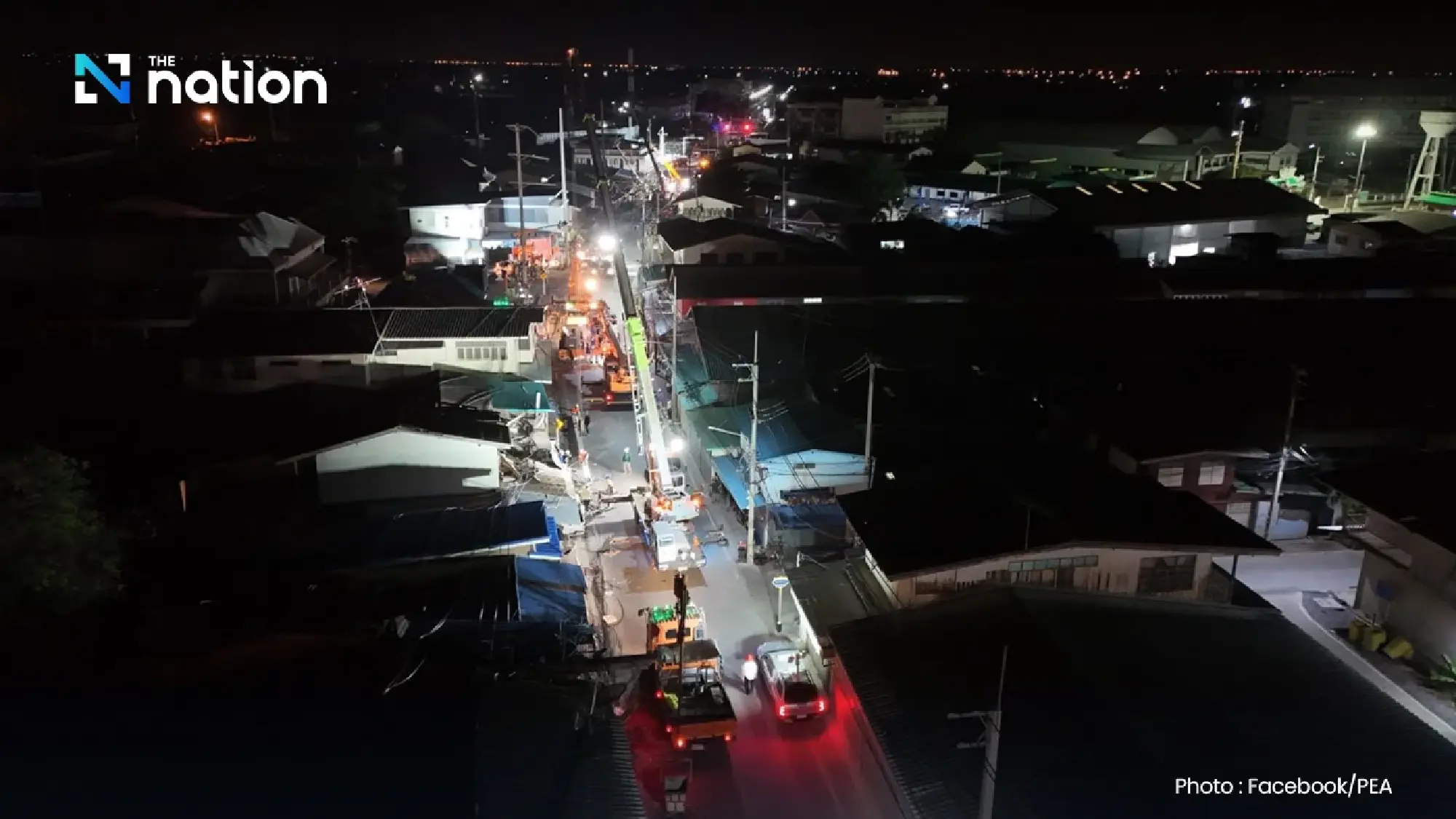 Elderly woman killed as summer storms bring down power poles