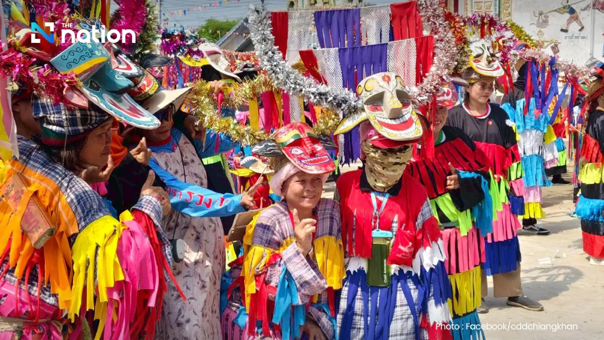 Loei’s Phi Khon Nam festival draws crowds to Chiang Khan village