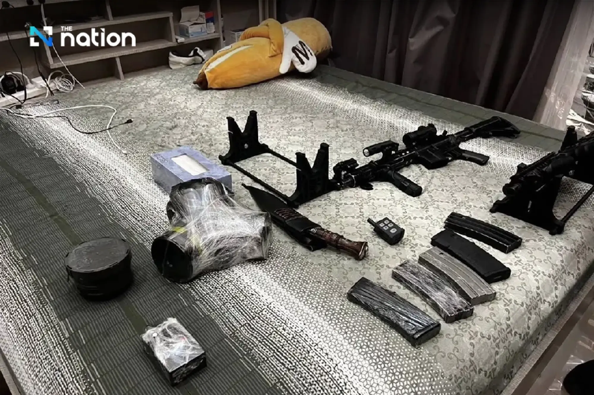 Police chief orders wider probe into Chinese man found with weapons cache in Chonburi