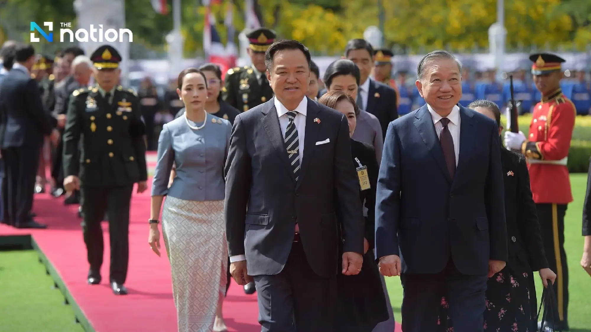 Anutin welcomes Vietnam’s To Lam as Thailand pushes deeper strategic partnership