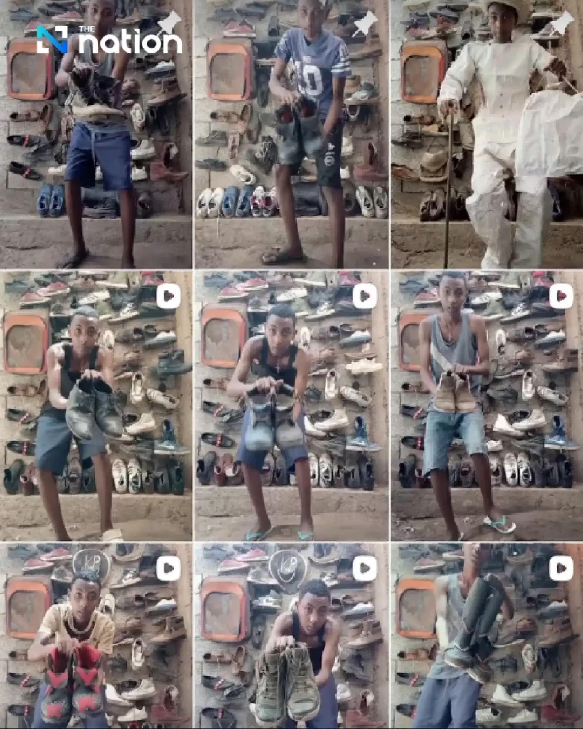 Ethiopian teen turns waste into high fashion as online following soars