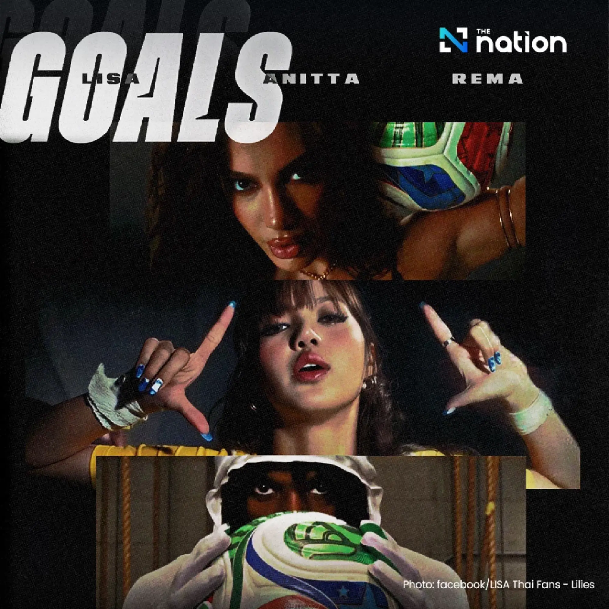 Listen to ‘GOALS’, World Cup 2026 song featuring Lisa, at 11pm tonight
