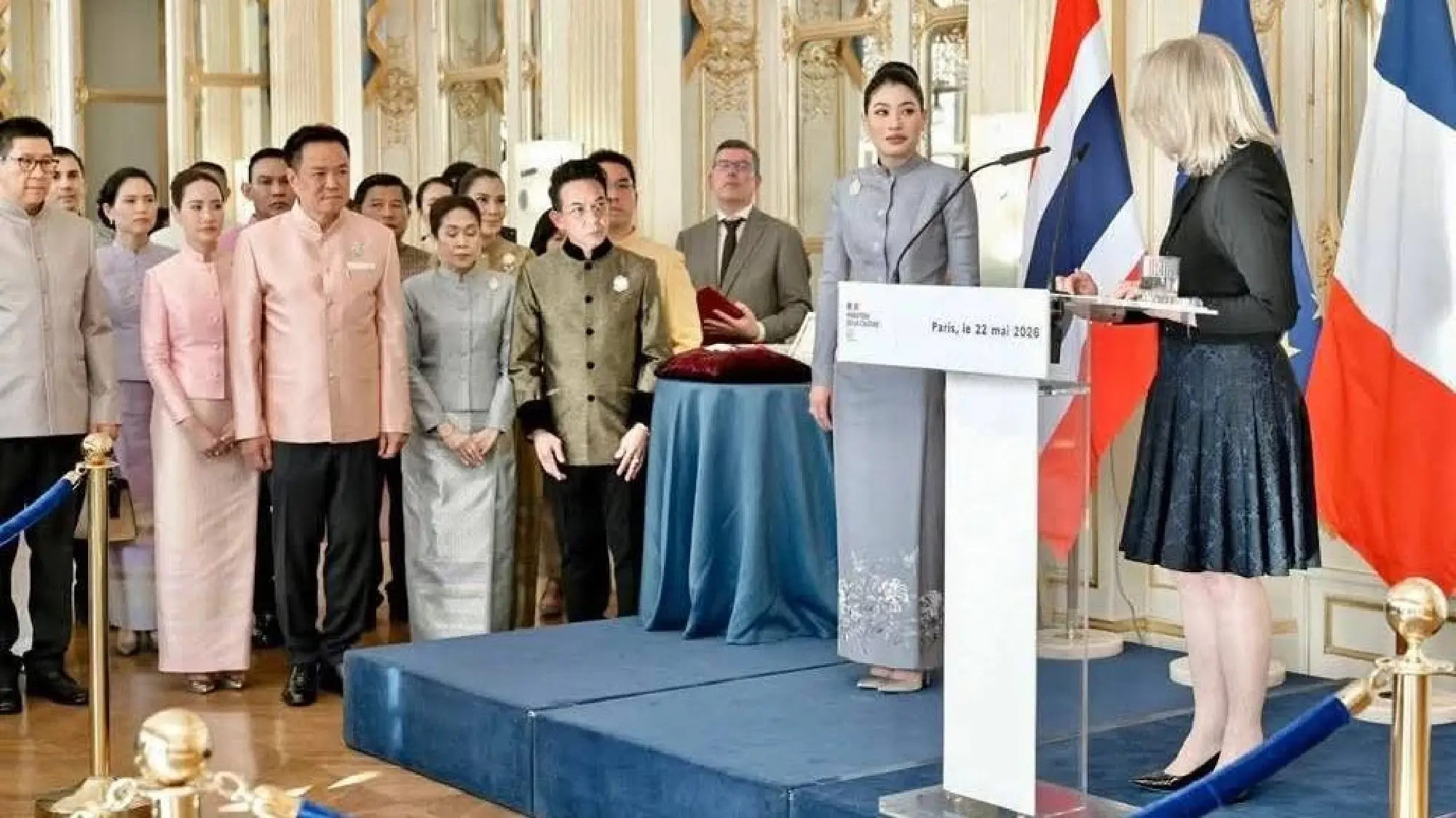 PM pays royal obeisance to Princess Sirivannavari in Paris