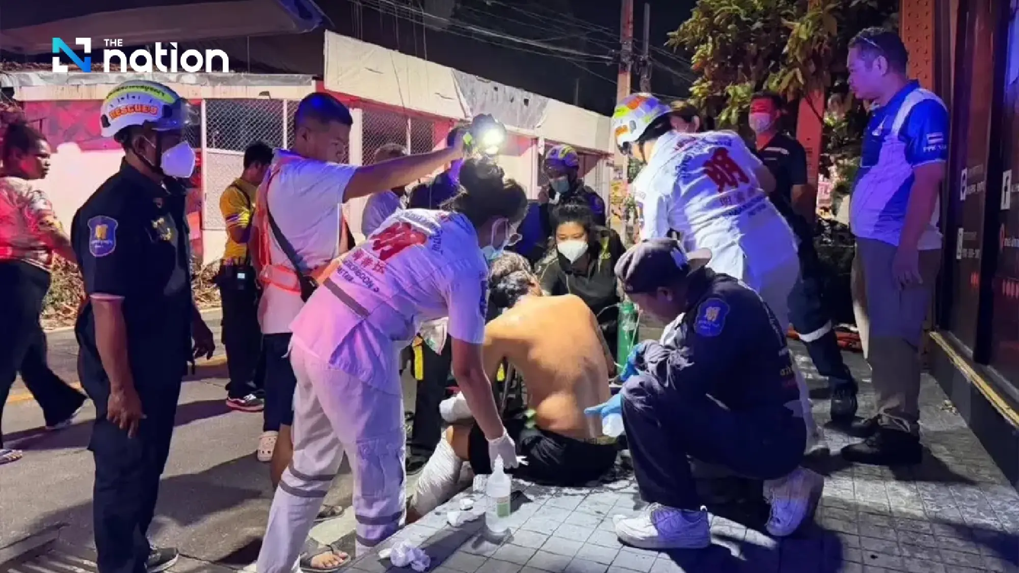 Pattaya hotel rooftop fire injures four, no deaths reported
