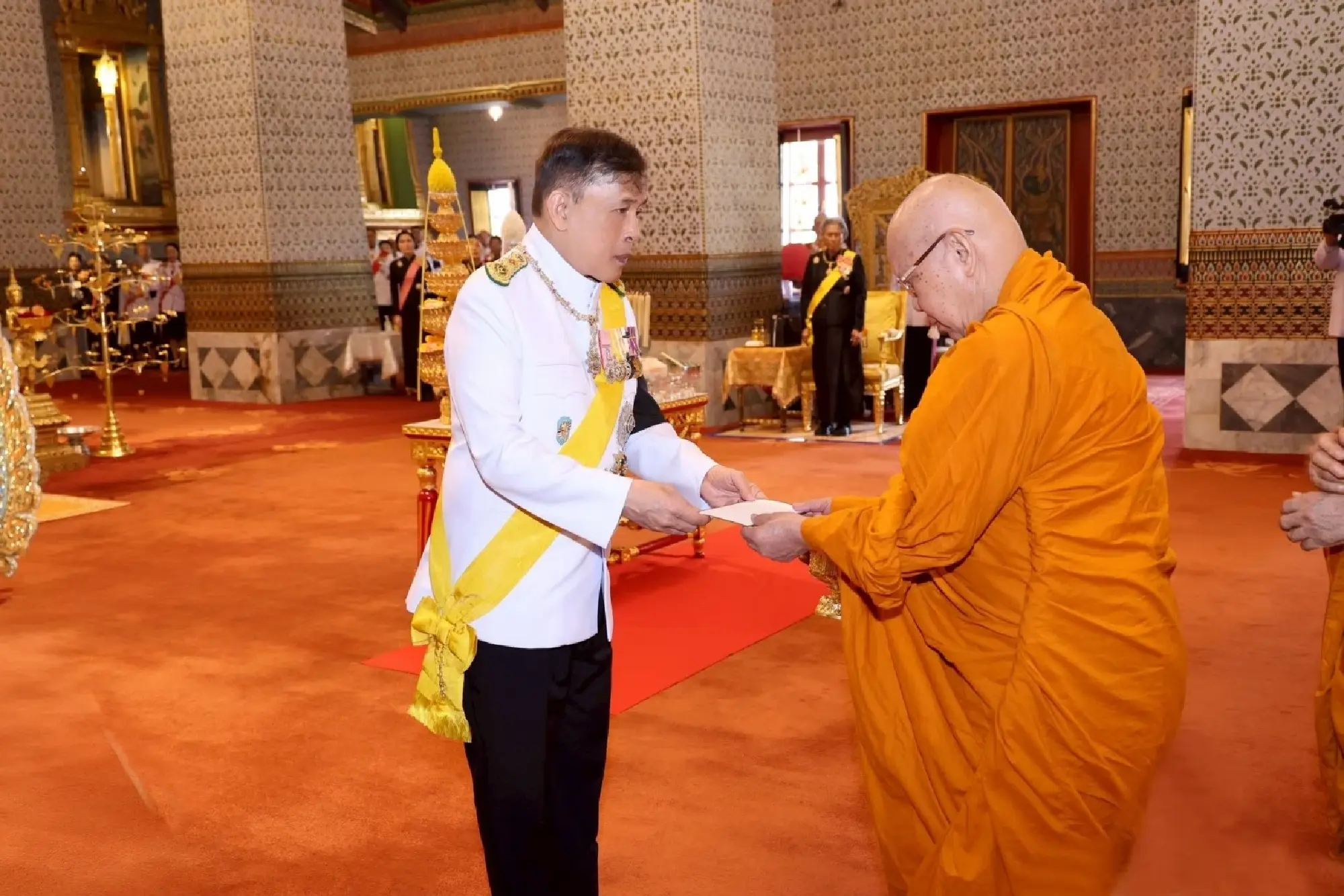 Their Majesties attend Coronation Day ceremony at Grand Palace