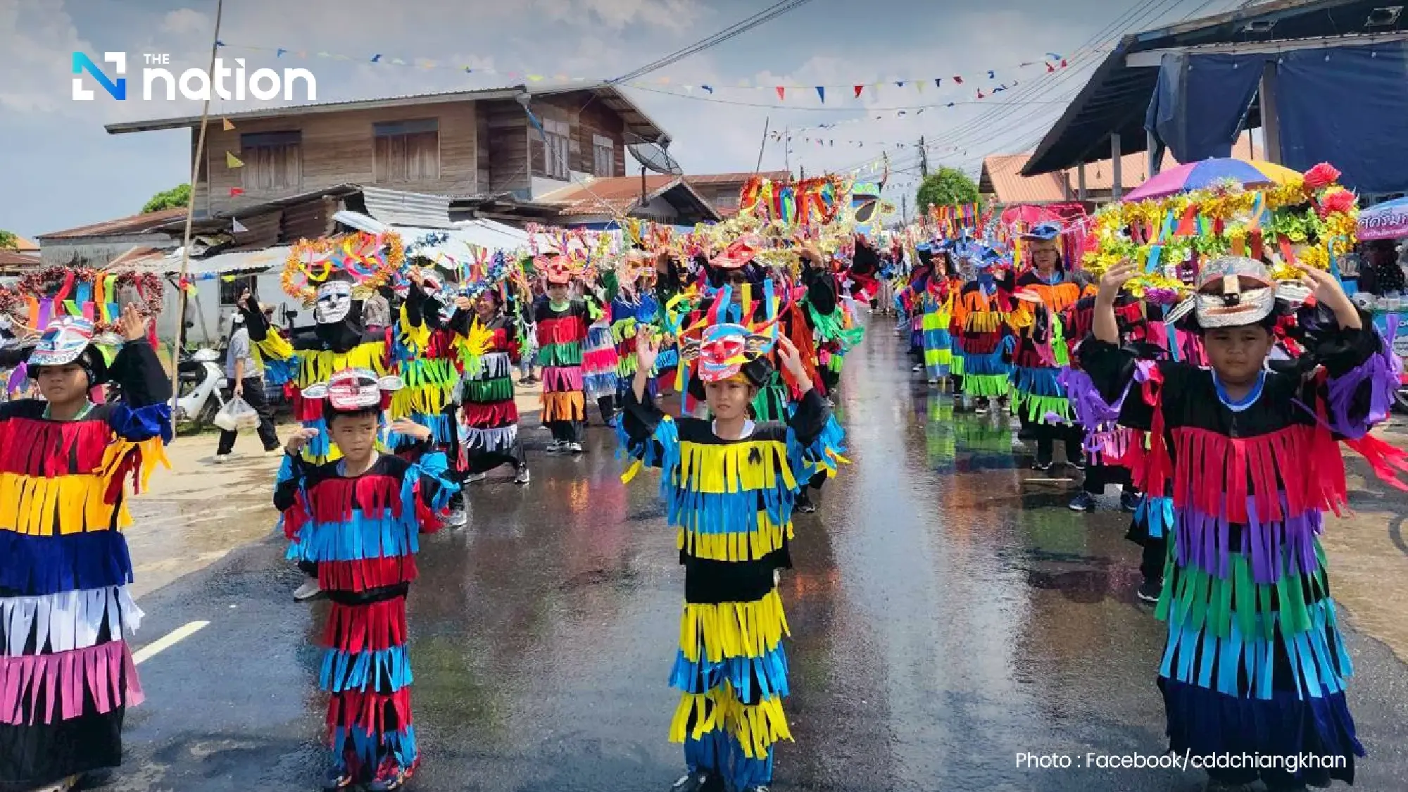 Loei’s Phi Khon Nam festival draws crowds to Chiang Khan village
