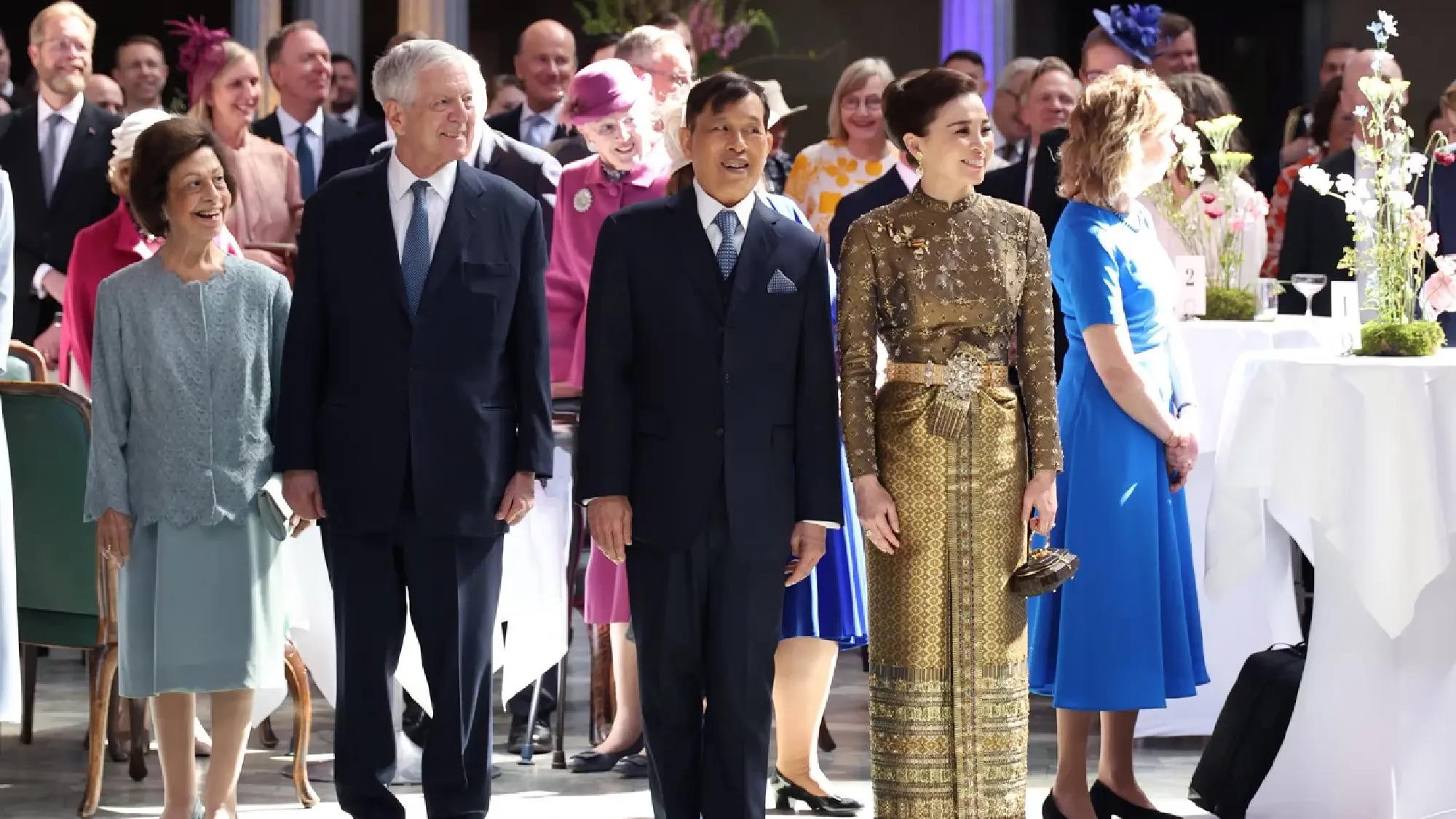 Thai King and Queen join 80th birthday celebrations for King Carl XVI Gustaf of Sweden