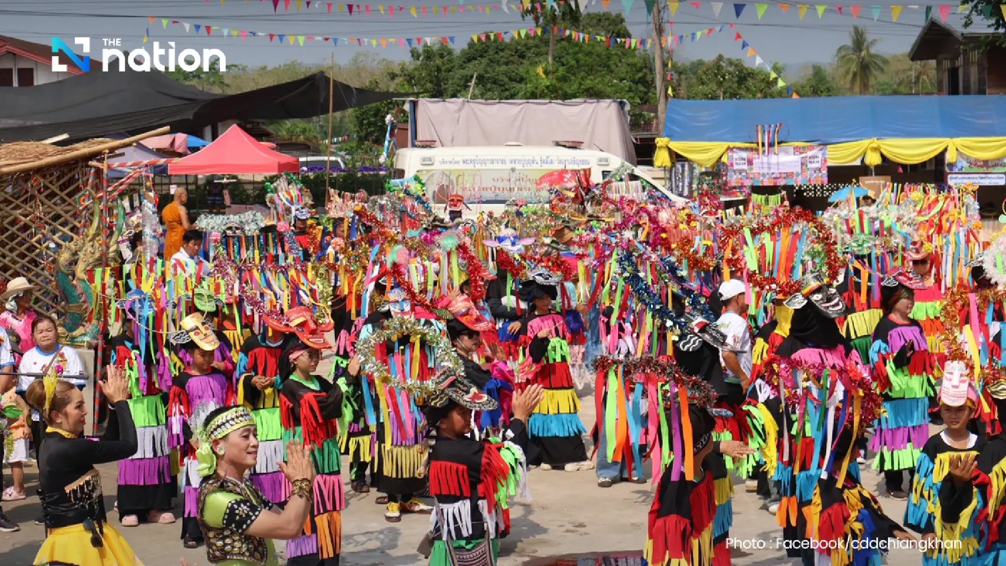 Loei’s Phi Khon Nam festival draws crowds to Chiang Khan village