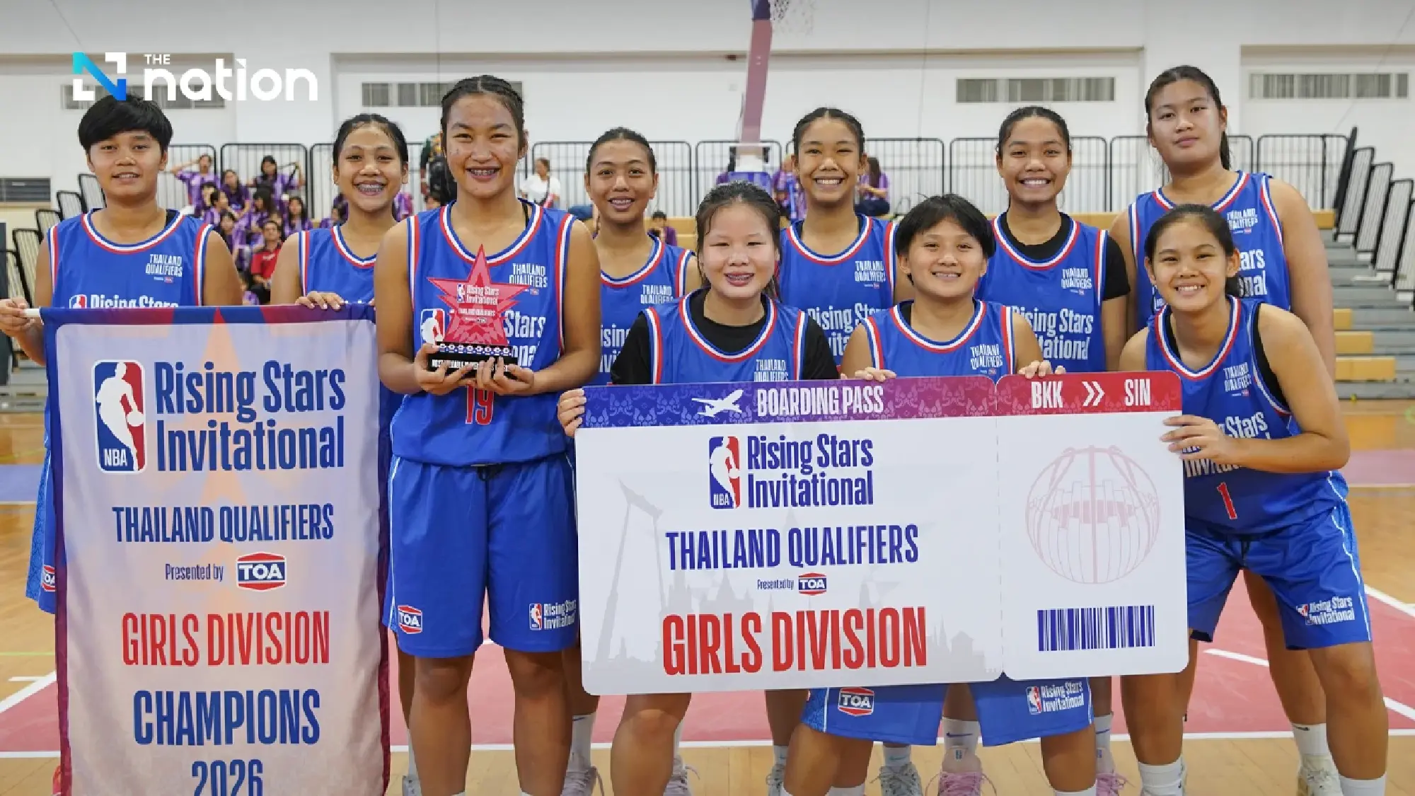 TOA celebrates success of global basketball event ‘NBA Rising Stars Invitational’