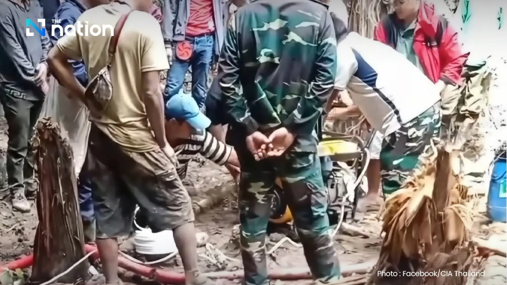 Seven trapped in flooded Laos cave as rescue teams race time