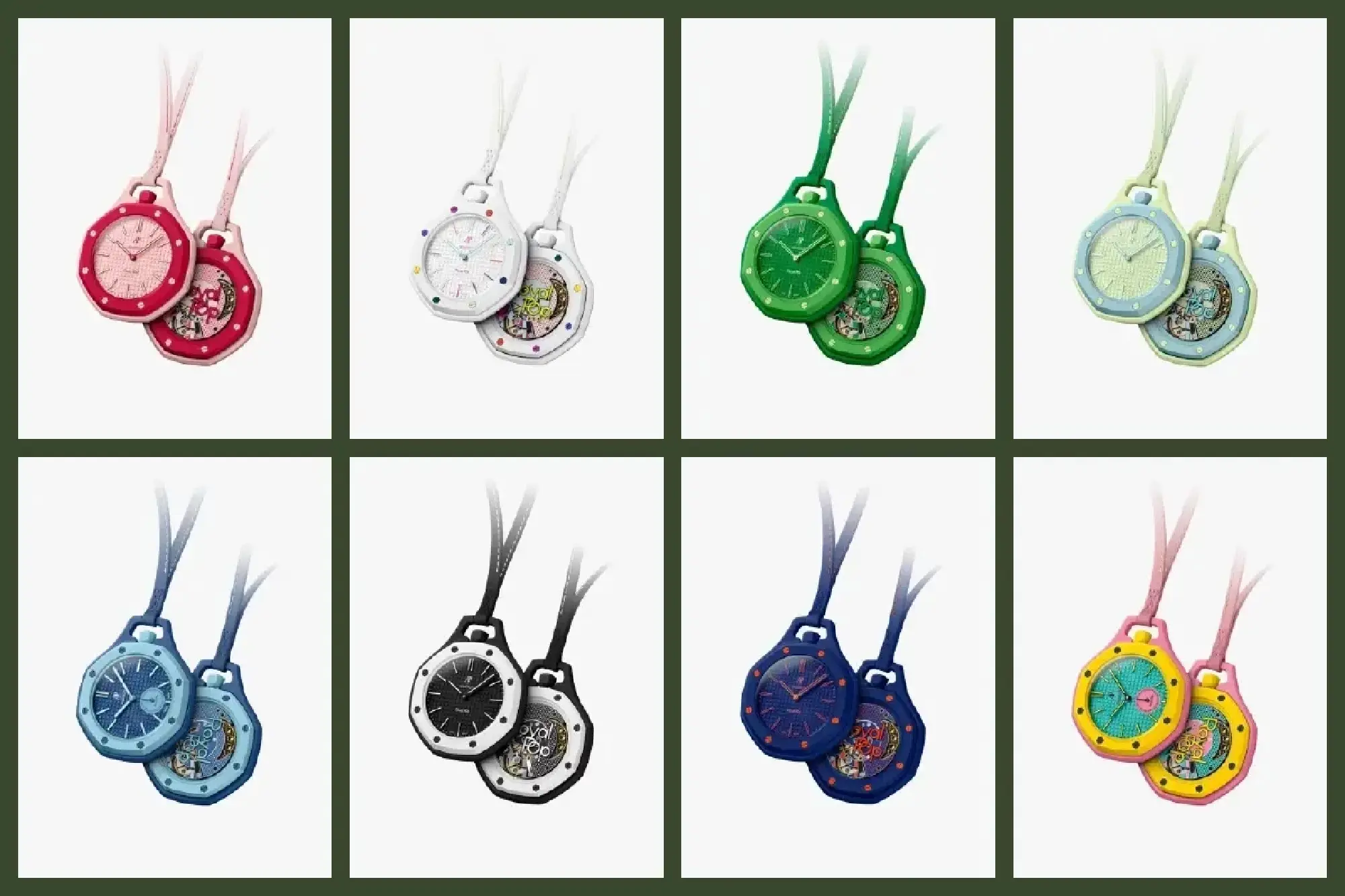 Royal Pop arrives as AP and Swatch turn Royal Oak codes into pocket watches