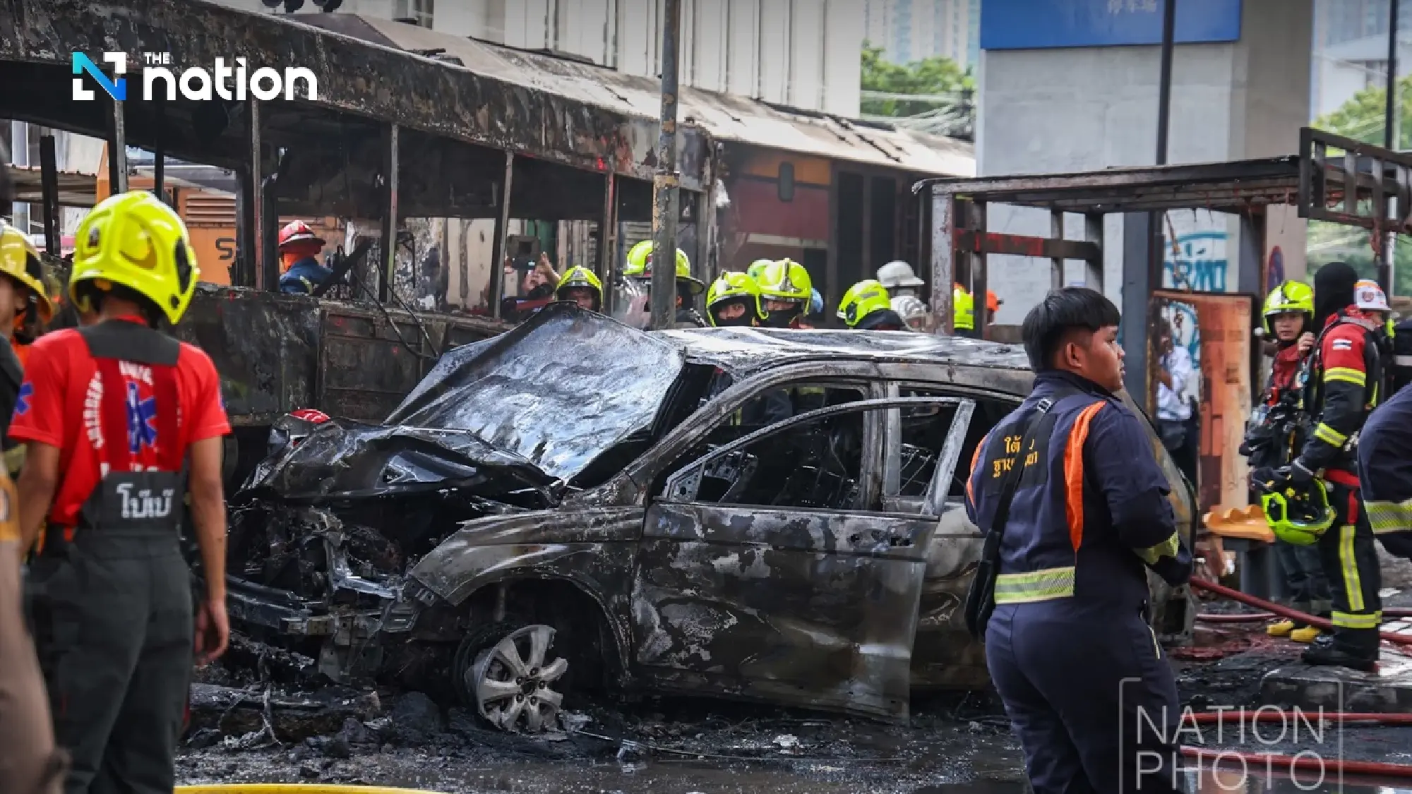Update: Train-bus crash leaves 8 dead, dozens injured