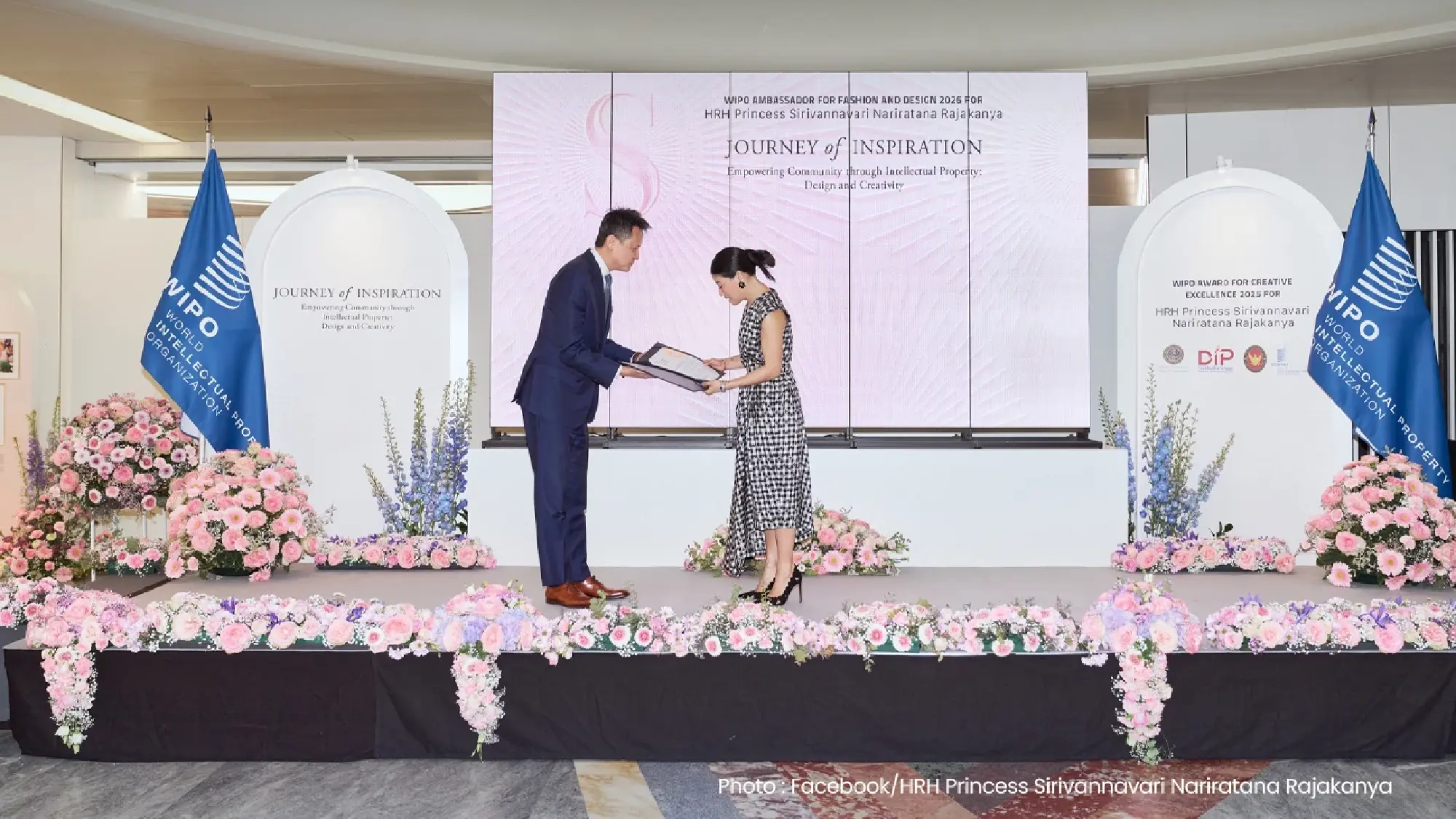 Princess Sirivannavari appointed WIPO fashion and design ambassador