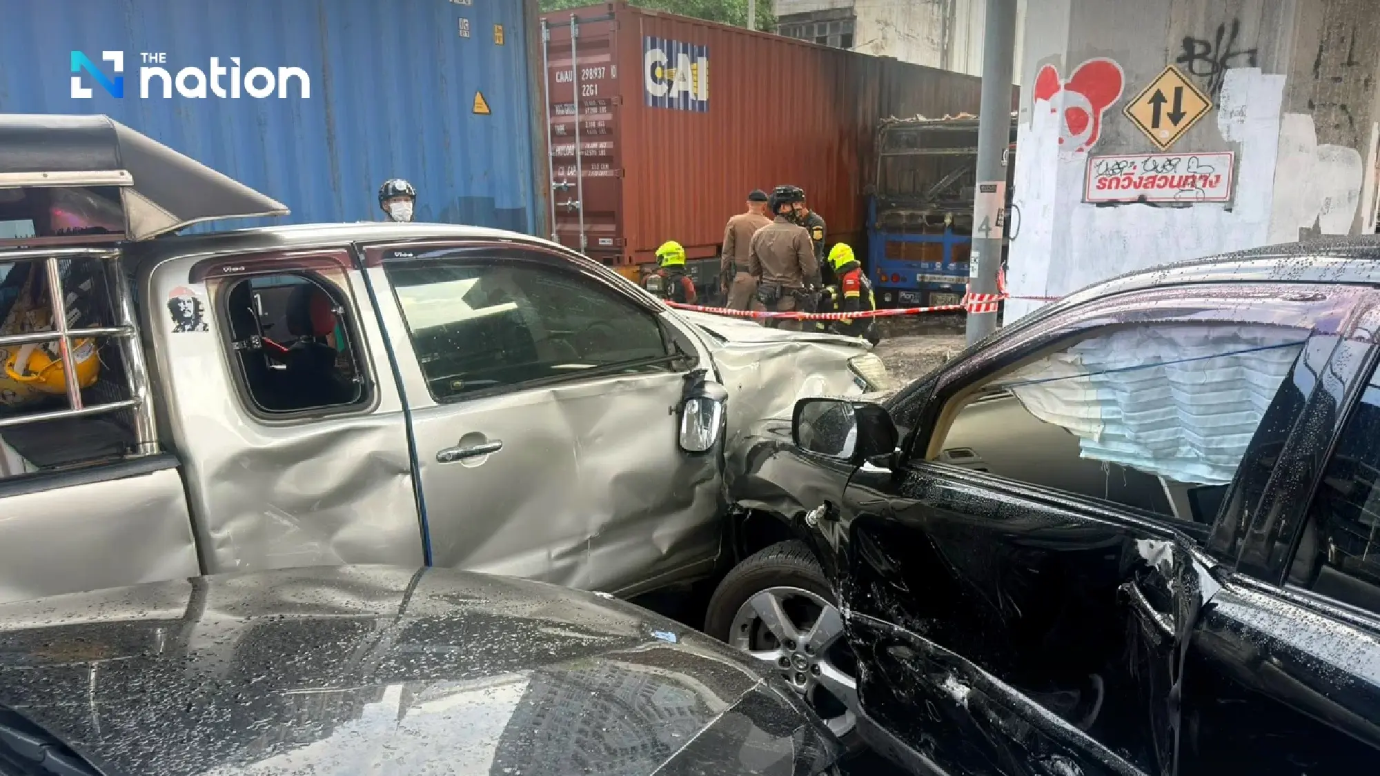 Makkasan police charge only train driver so far over fatal bus crash