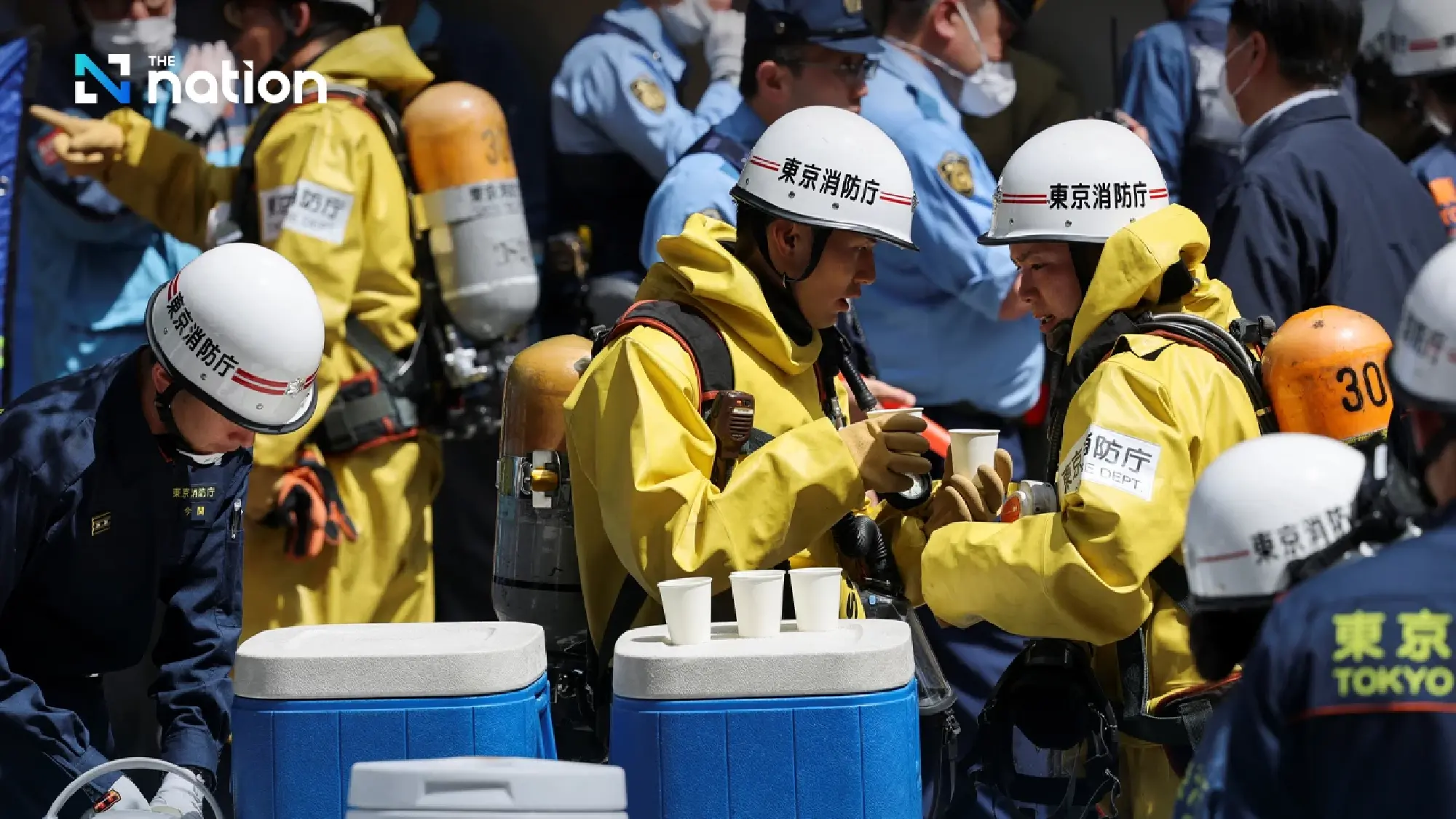 Central Tokyo Shopping Complex Locked Down after Liquid Sprayed near ATM