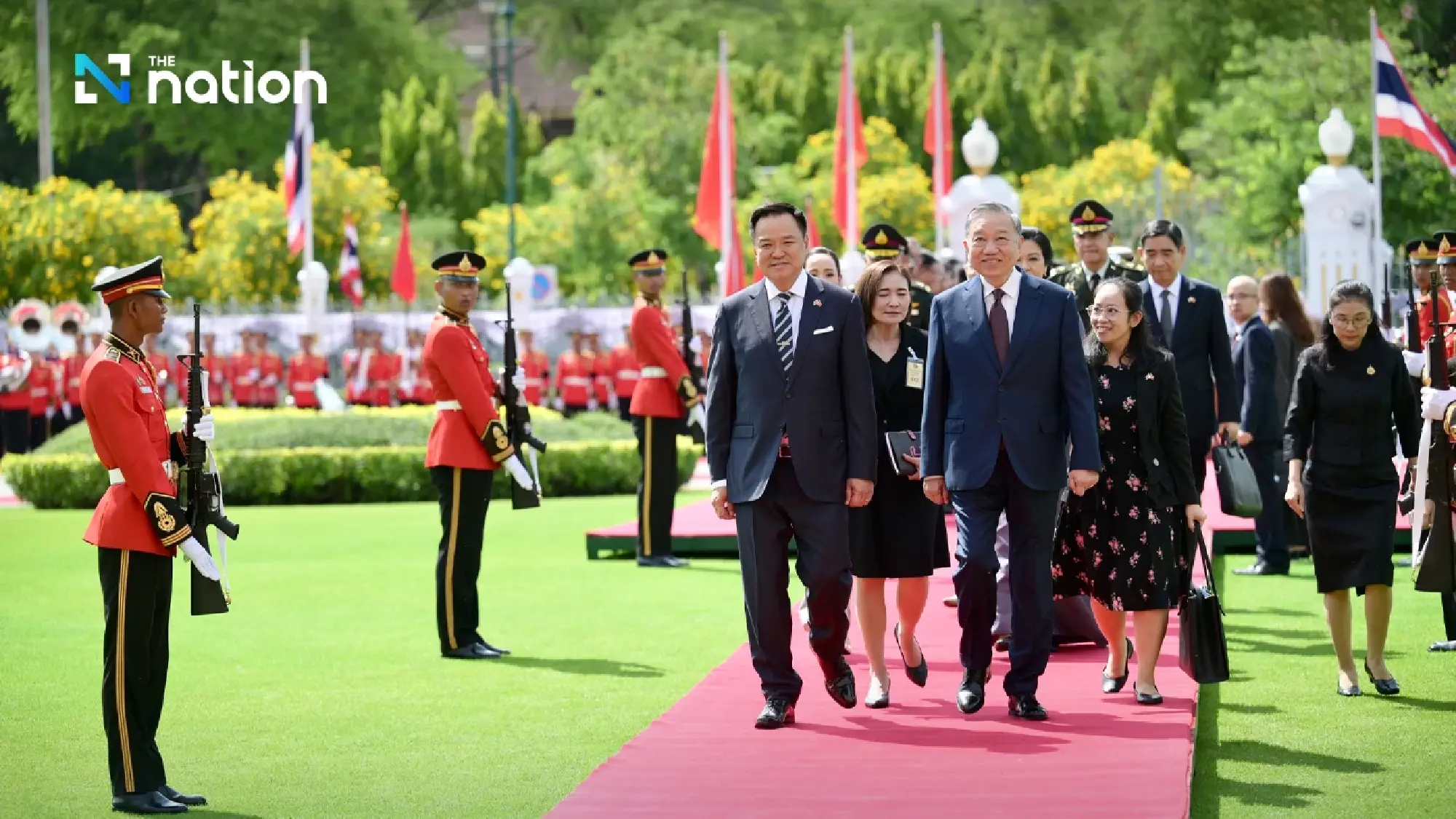 Anutin welcomes Vietnam’s To Lam as Thailand pushes deeper strategic partnership