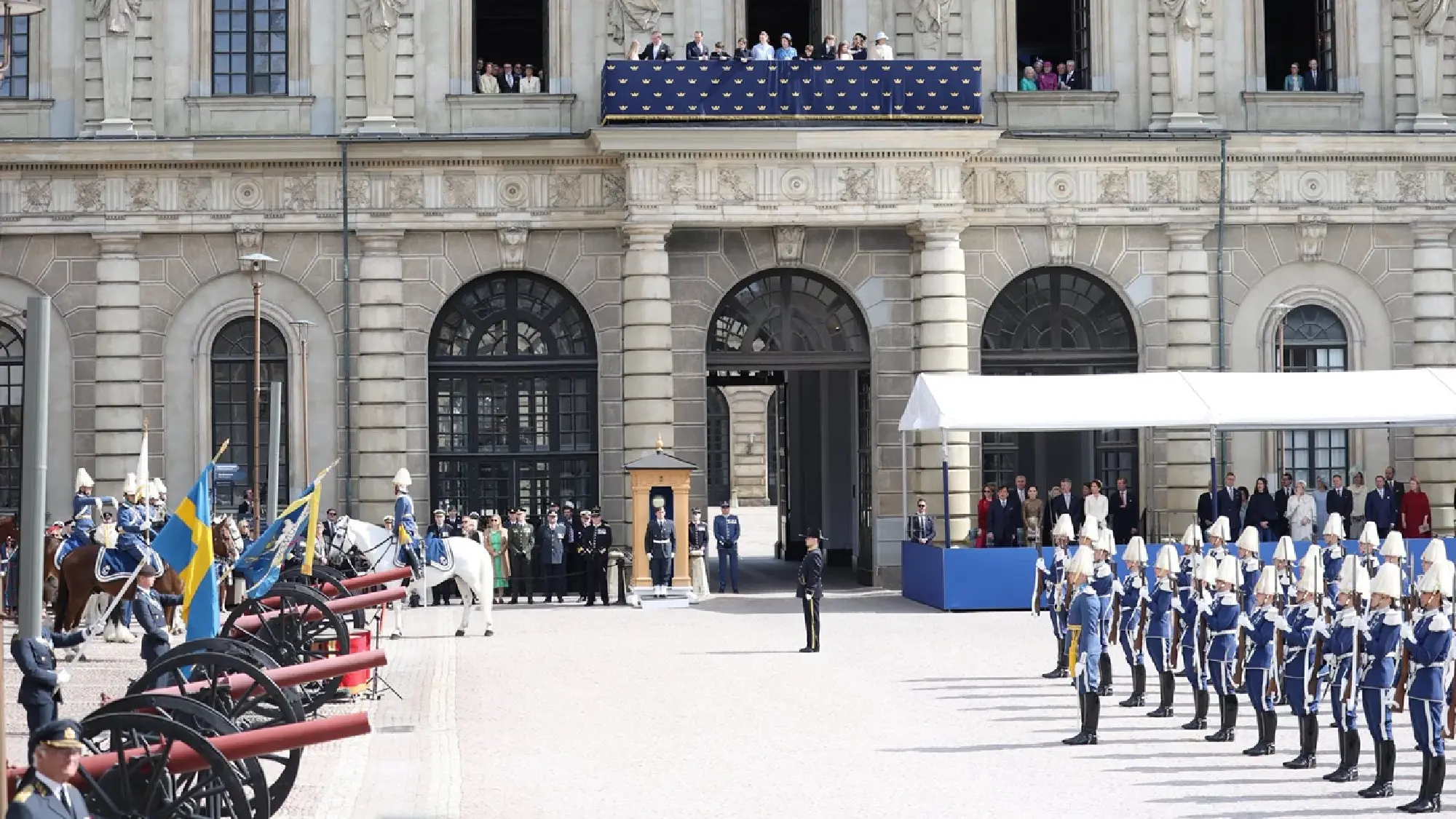 Thai King and Queen join 80th birthday celebrations for King Carl XVI Gustaf of Sweden