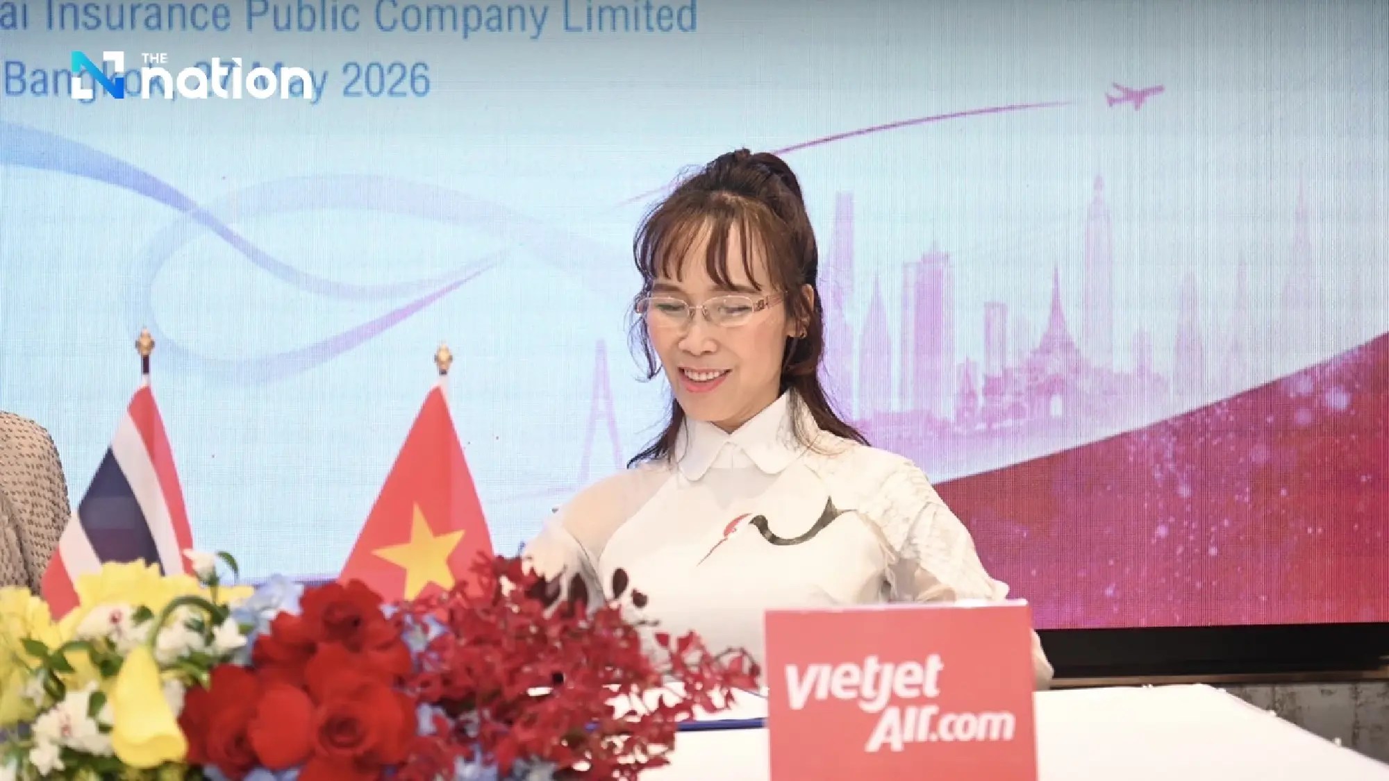 Muang Thai Insurance Signs Strategic MOU with Vietjet Group to Strengthen Business Cooperation and Enhance Thailand-Vietnam Connectivity Through Sports and Culture