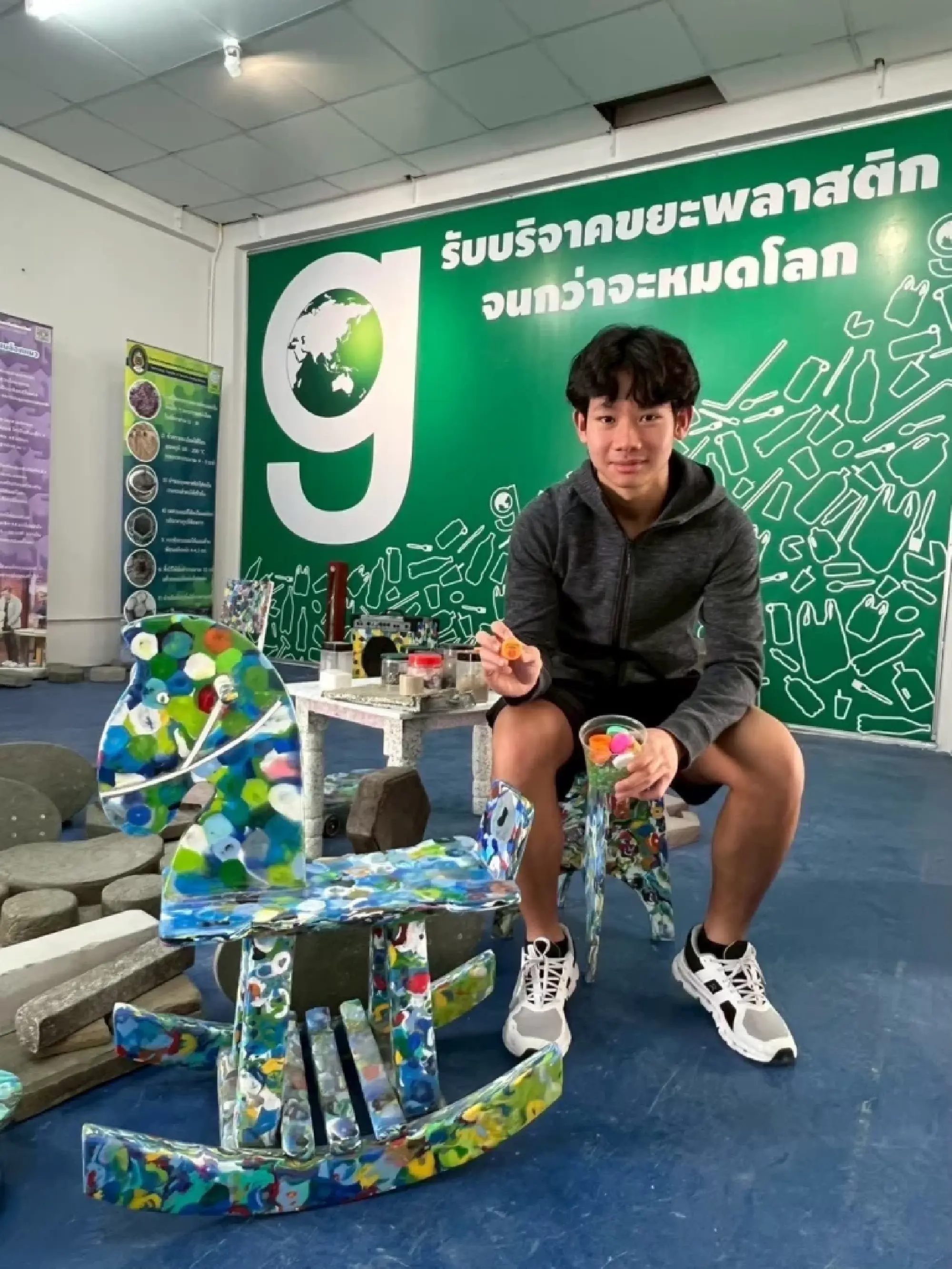 Turning Plastic Waste into Smiles Through Youth Innovation