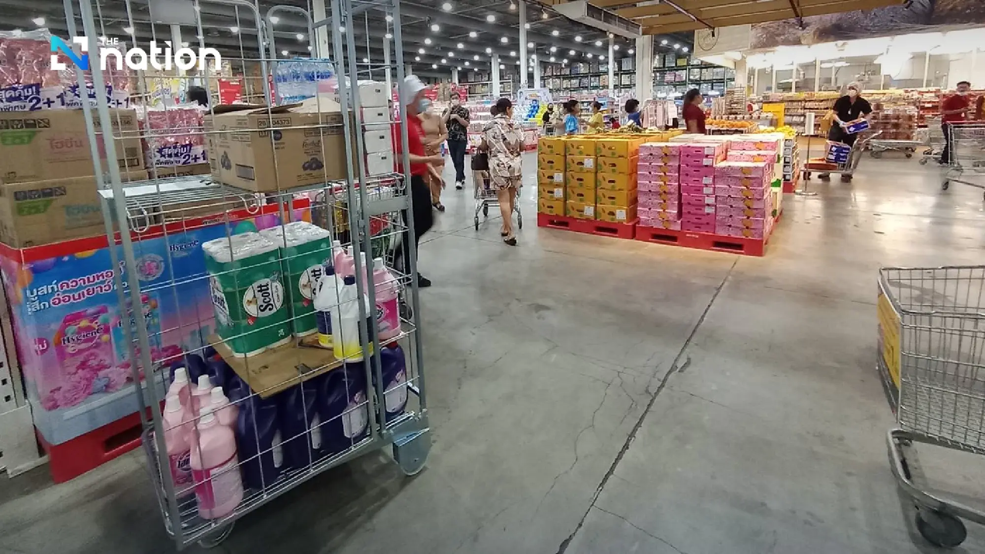 Thai retail confidence falls as panic buying drains April spending