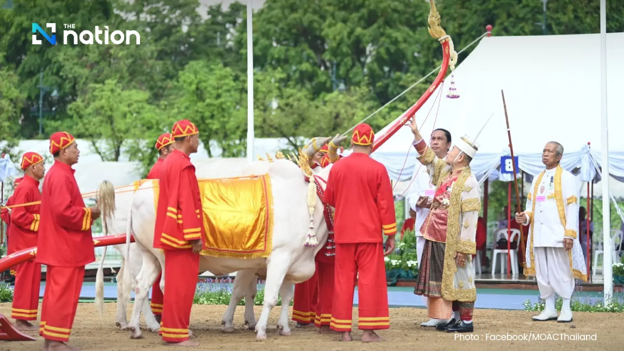 Royal Ploughing Ceremony predicts low water, stronger trade