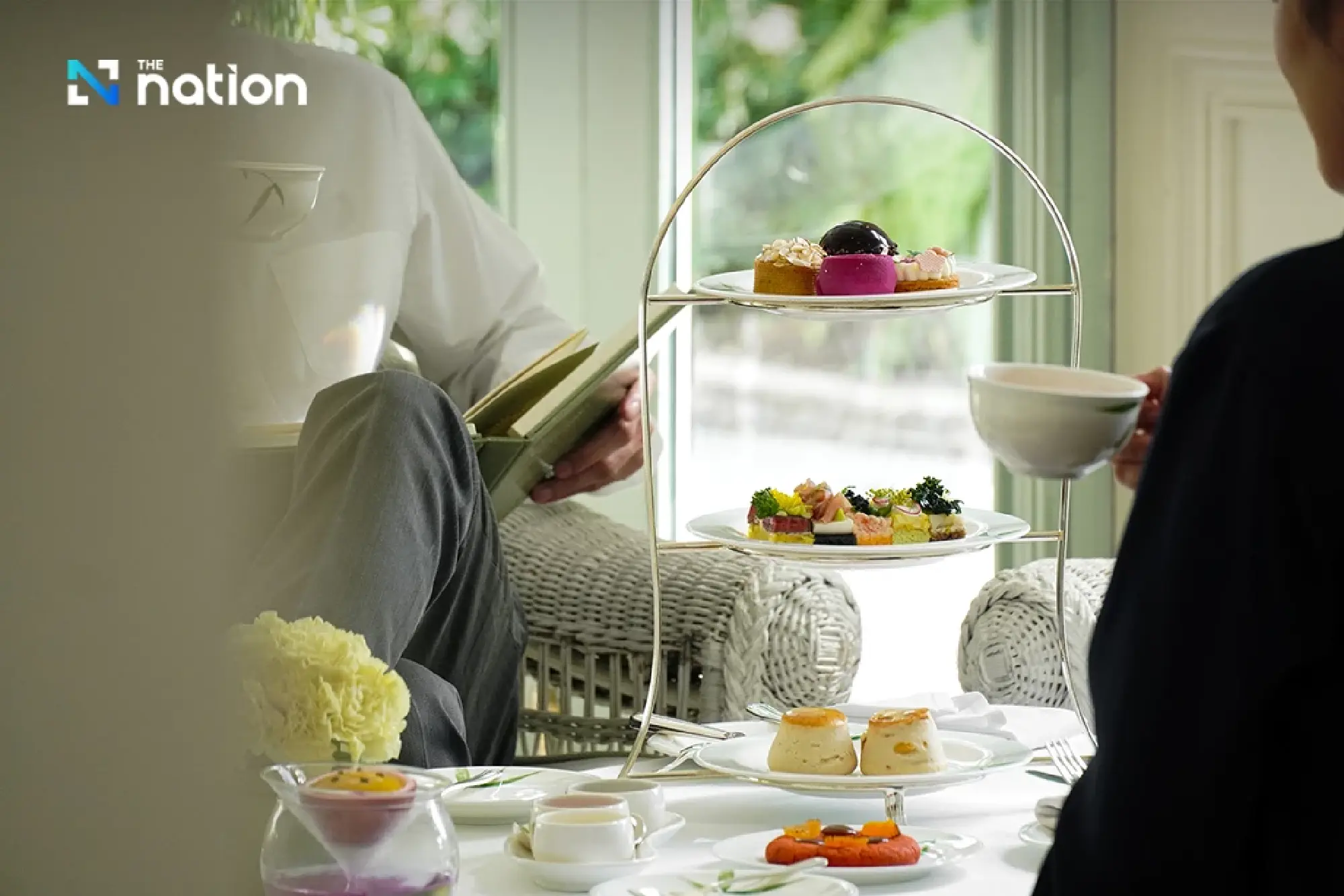 Summer Afternoon Tea at The Authors' Lounge