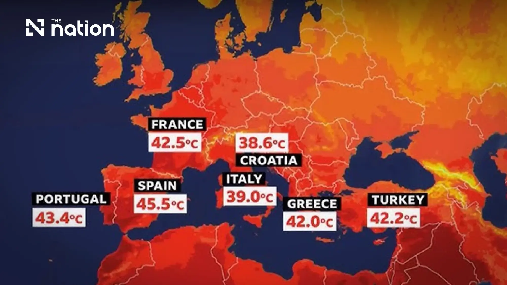 Dozens Killed in Europe Under Historic 45°C Heatwave