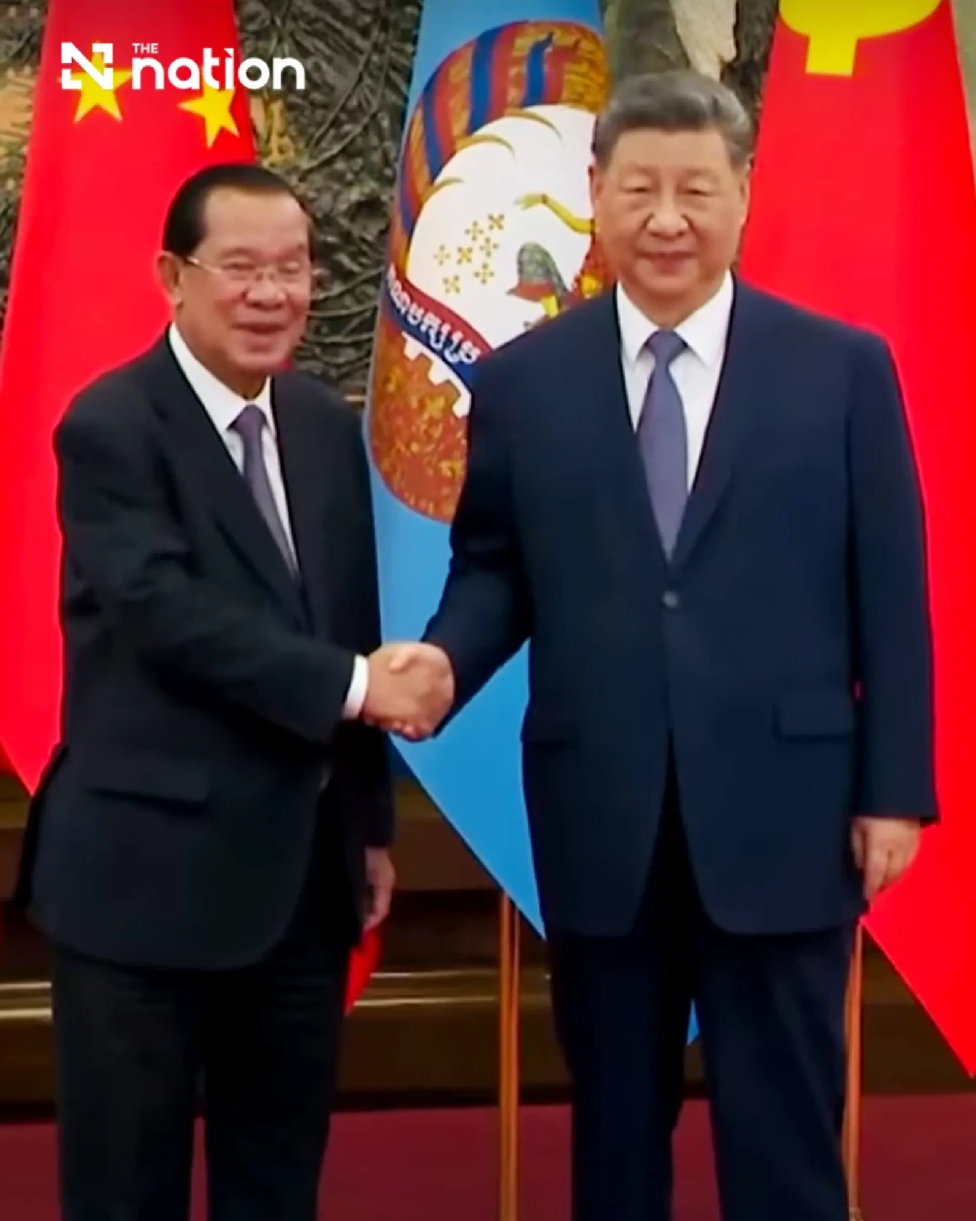 Xi pledges security partnership with Cambodia