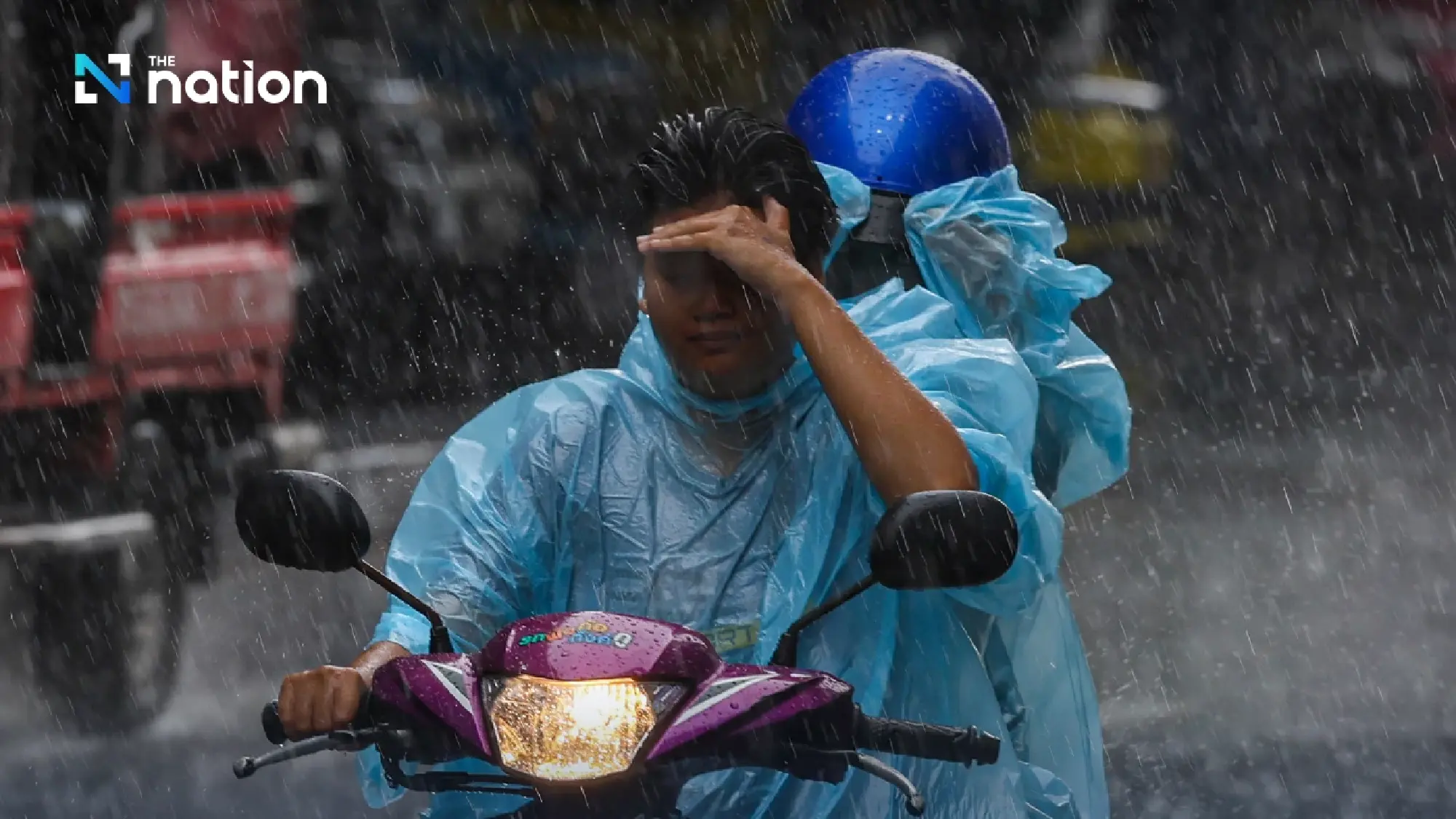 Heavier rain forecast across Thailand as monsoon trough crosses country