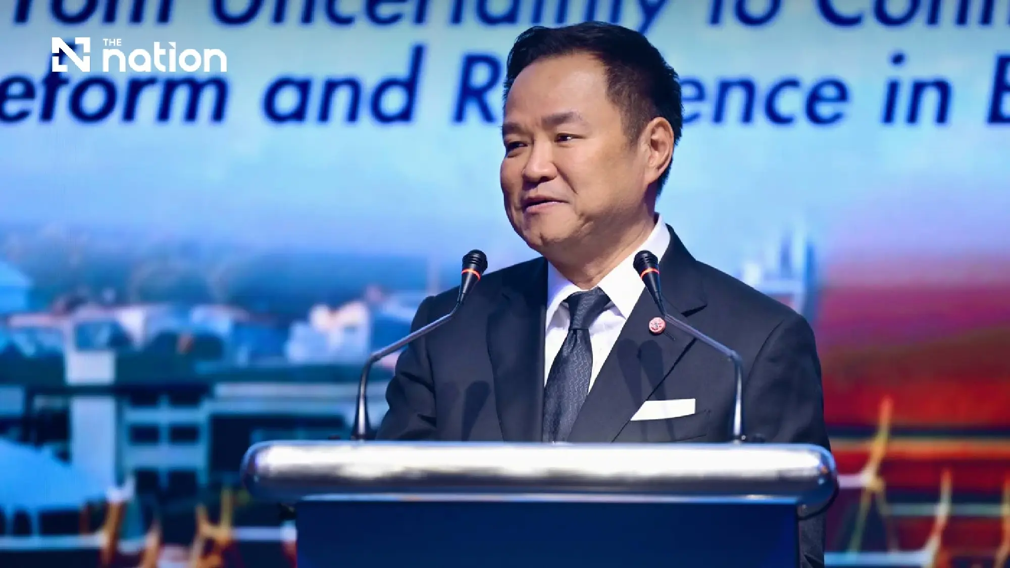 Anutin vows reforms to restore foreign investor confidence