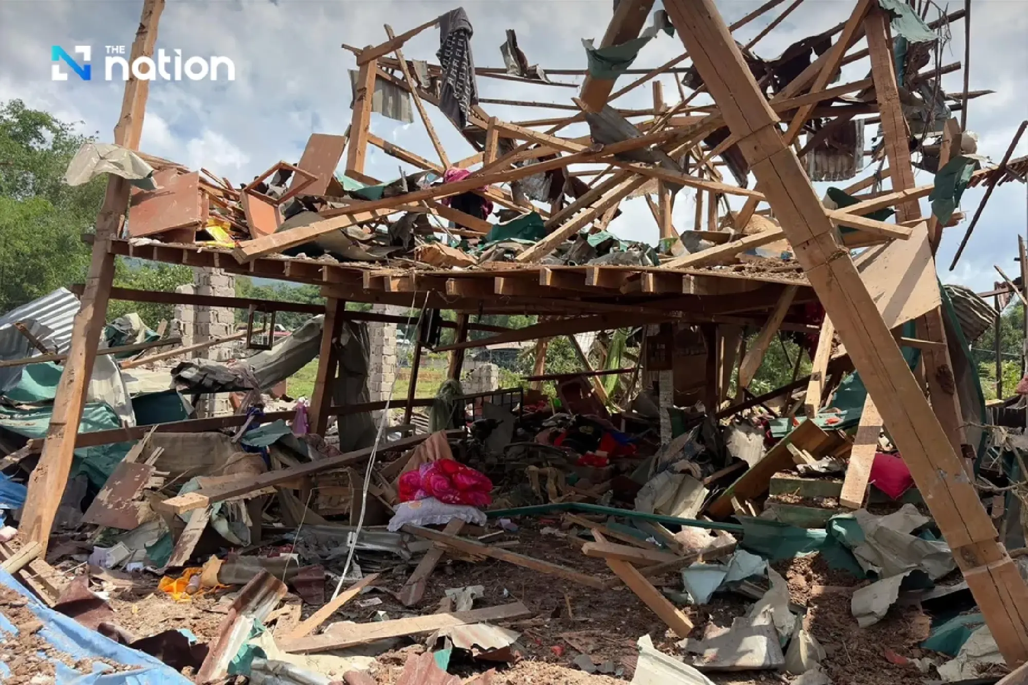 Myanmar village blast kills dozens near China border