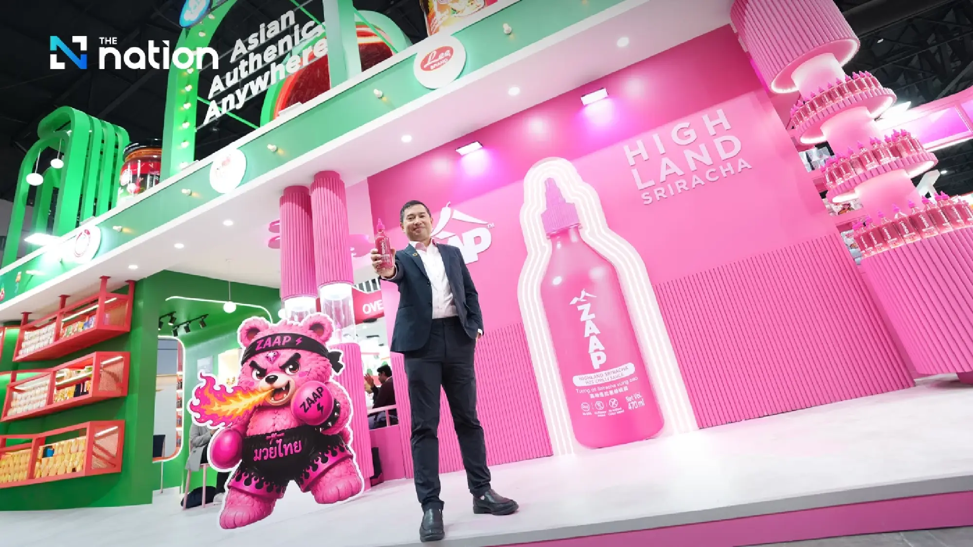 NRF drives “Pink Sauce” Highland Sriracha Hot Chili Sauce to the Global Stage