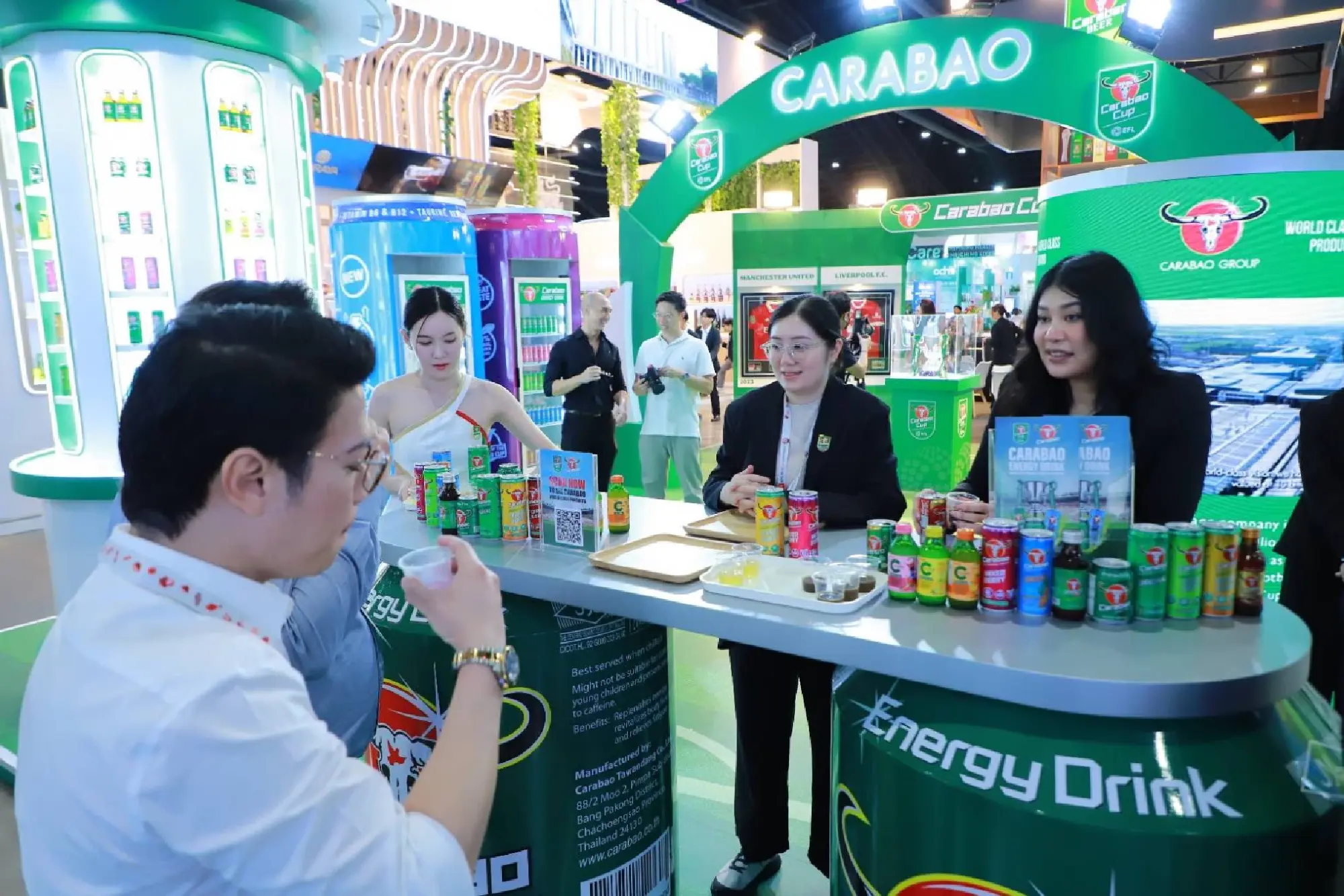 Carabao Group Showcases Diverse Beverage Portfolio at THAIFEX – ANUGA ASIA 2026