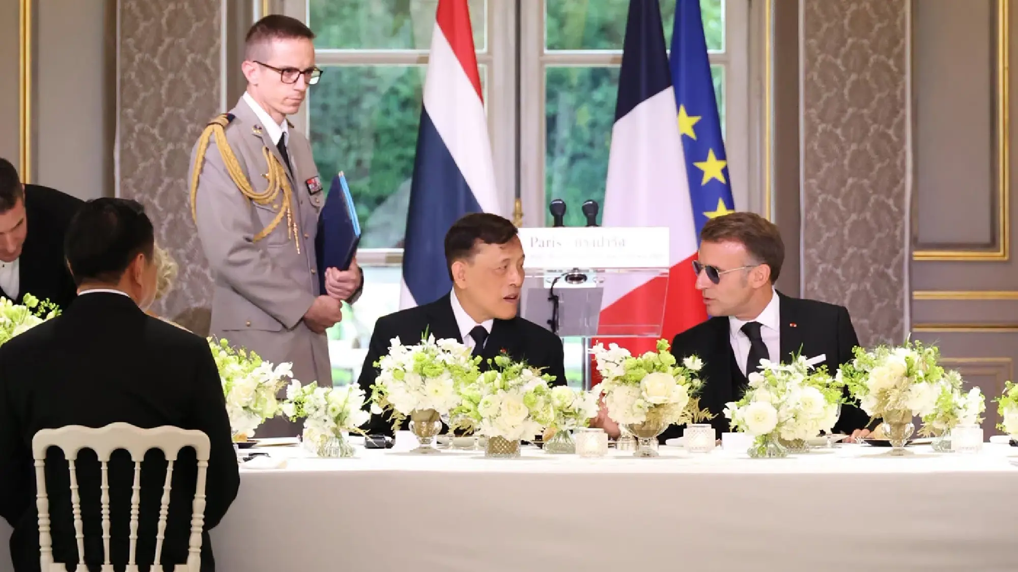 Their Majesties the King and Queen receive top French honours from President Macron