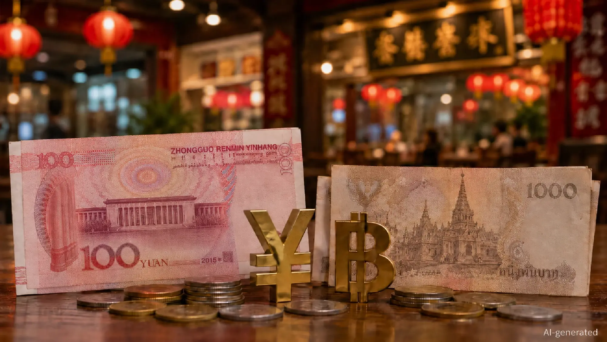 Chinese restaurant in Huai Khwang refuses baht, accepts yuan