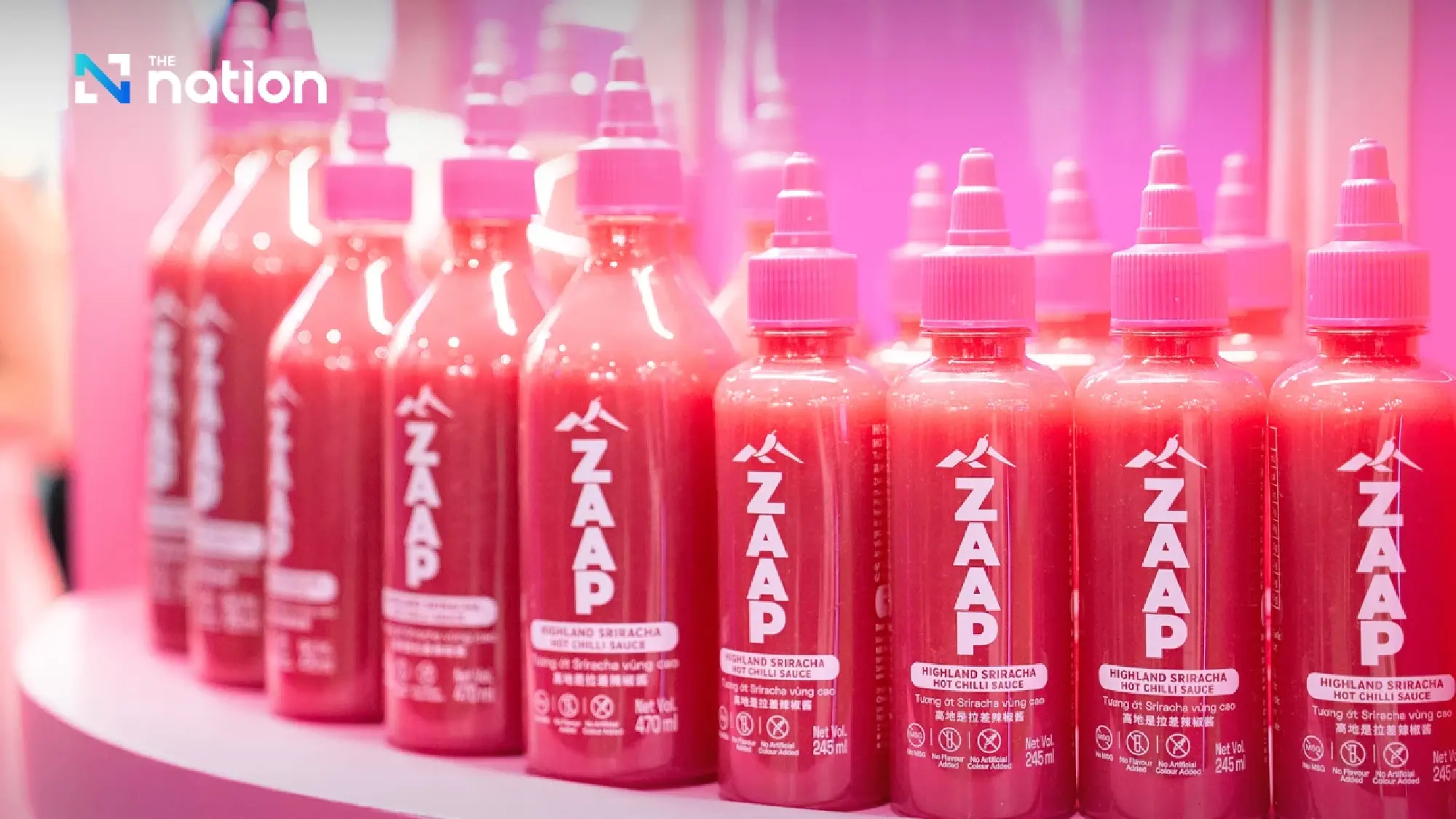 NRF drives “Pink Sauce” Highland Sriracha Hot Chili Sauce to the Global Stage