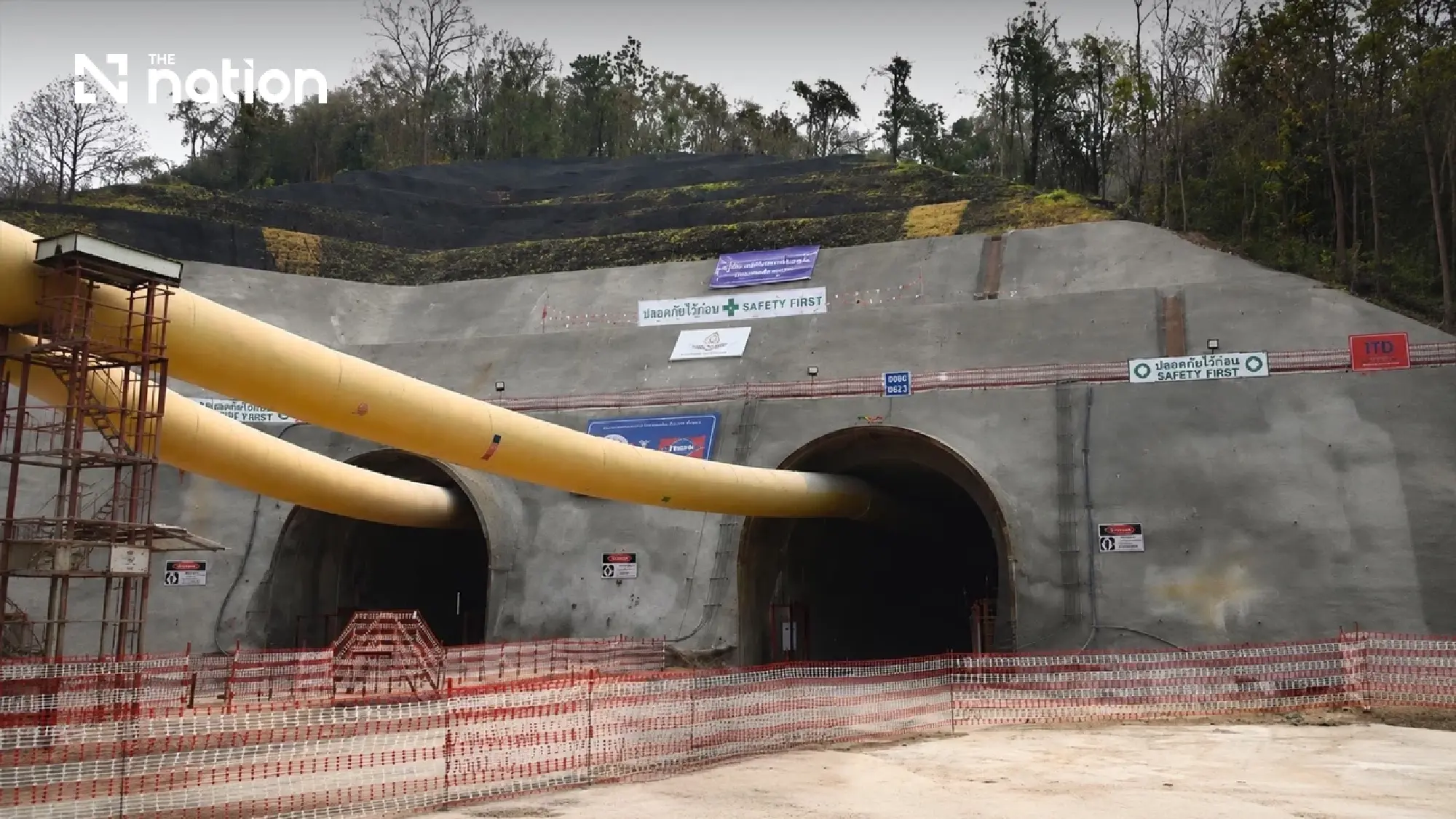 Fatal scaffolding collapse hits Chiang Rai rail tunnel project