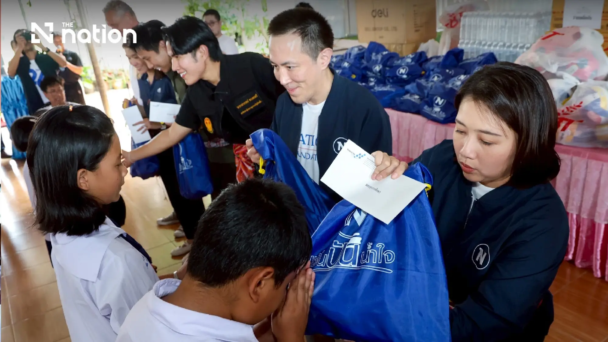 Nation Foundation delivers over 1m baht in aid to Northeast Thailand